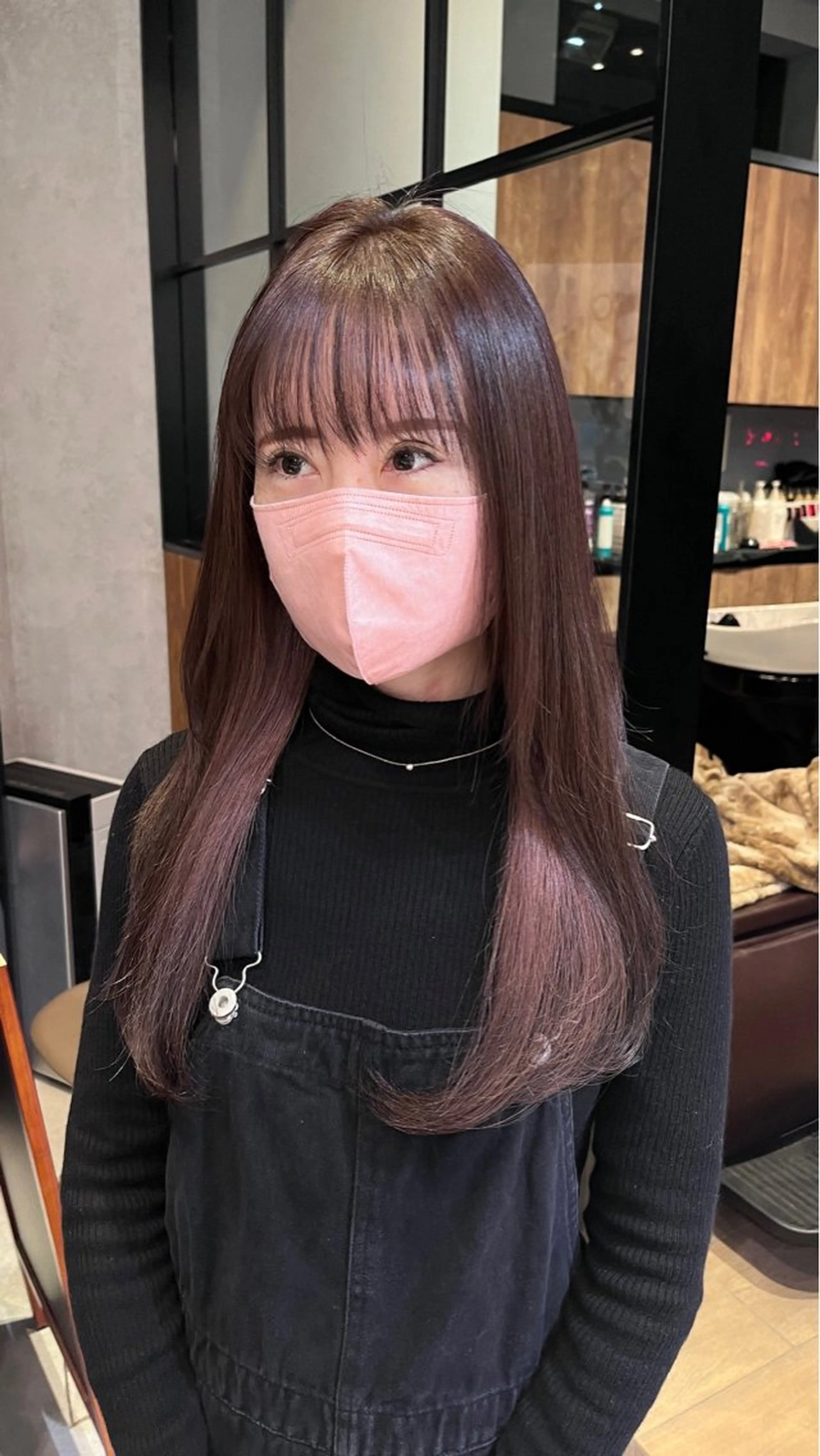 ロング カラー yuuri🎀/大宮 /韓国ヘア/レイヤーのヘアスタイル