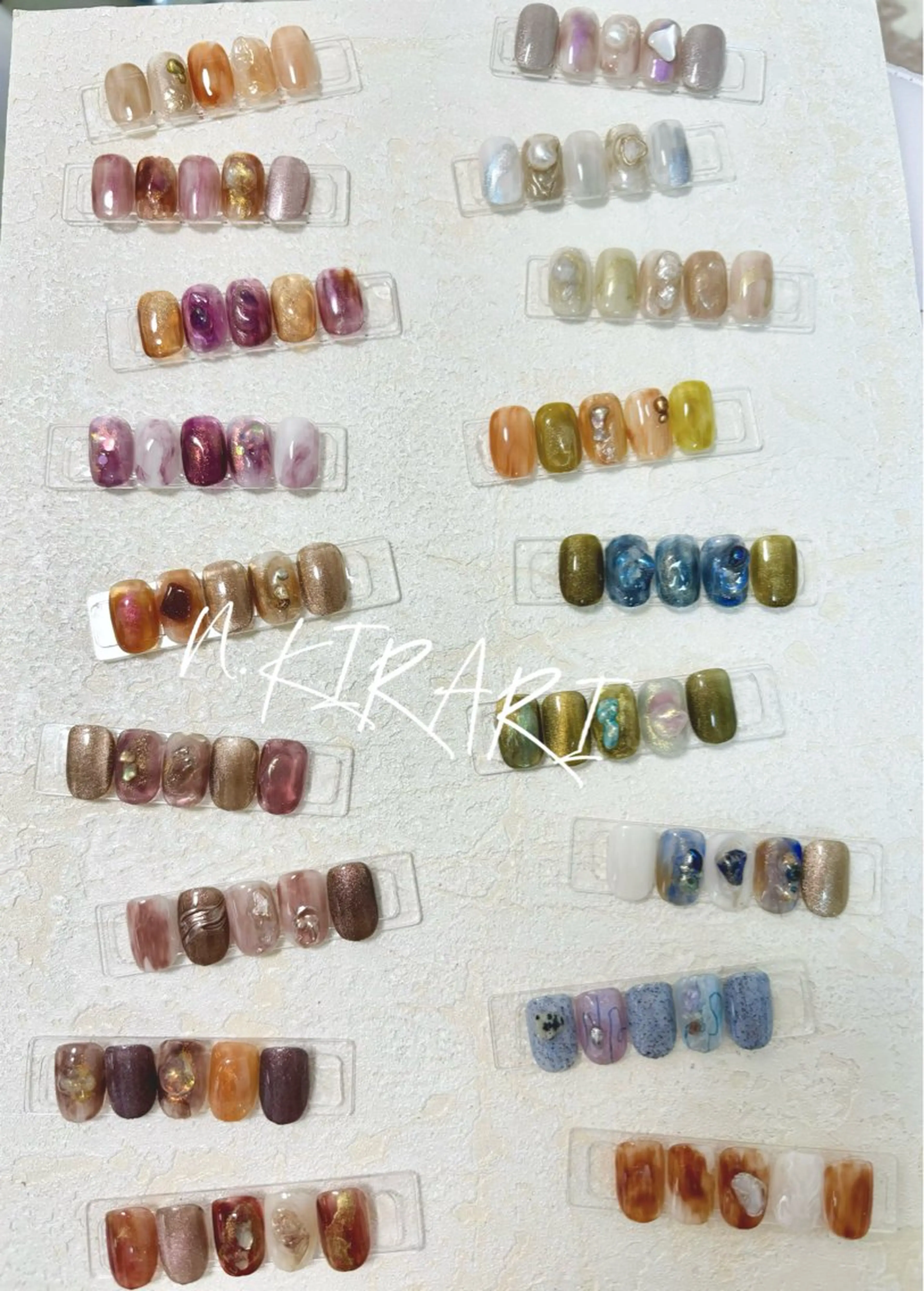 ネイル ニュアンスネイル ぷっくりネイル ハンドネイル ハンドケア ETE LUNA NAILのネイルデザイン