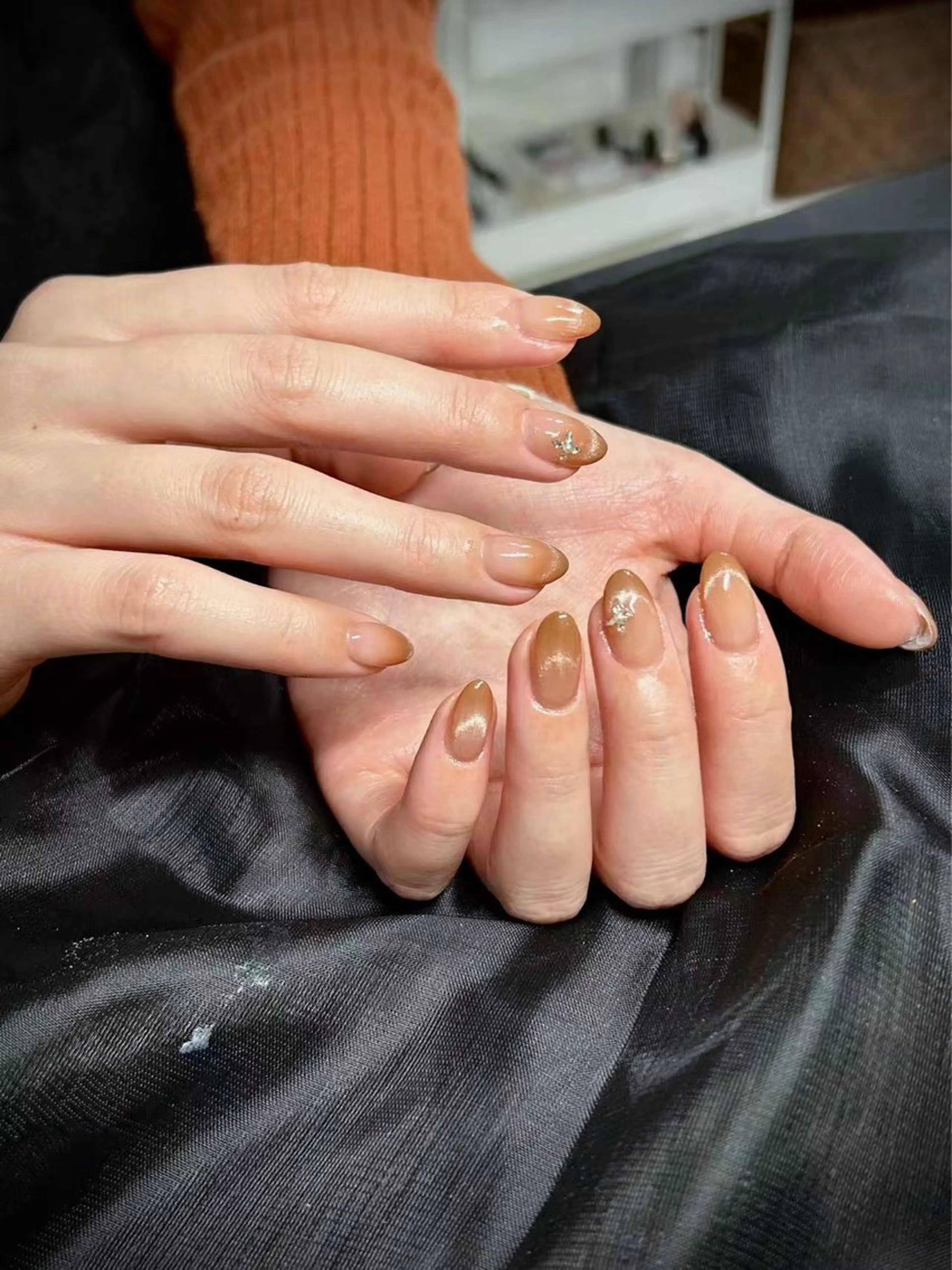 ネイル スカルプネイル シンプルネイル ハンドネイル ハンドケア Lu nailsalonのネイルデザイン