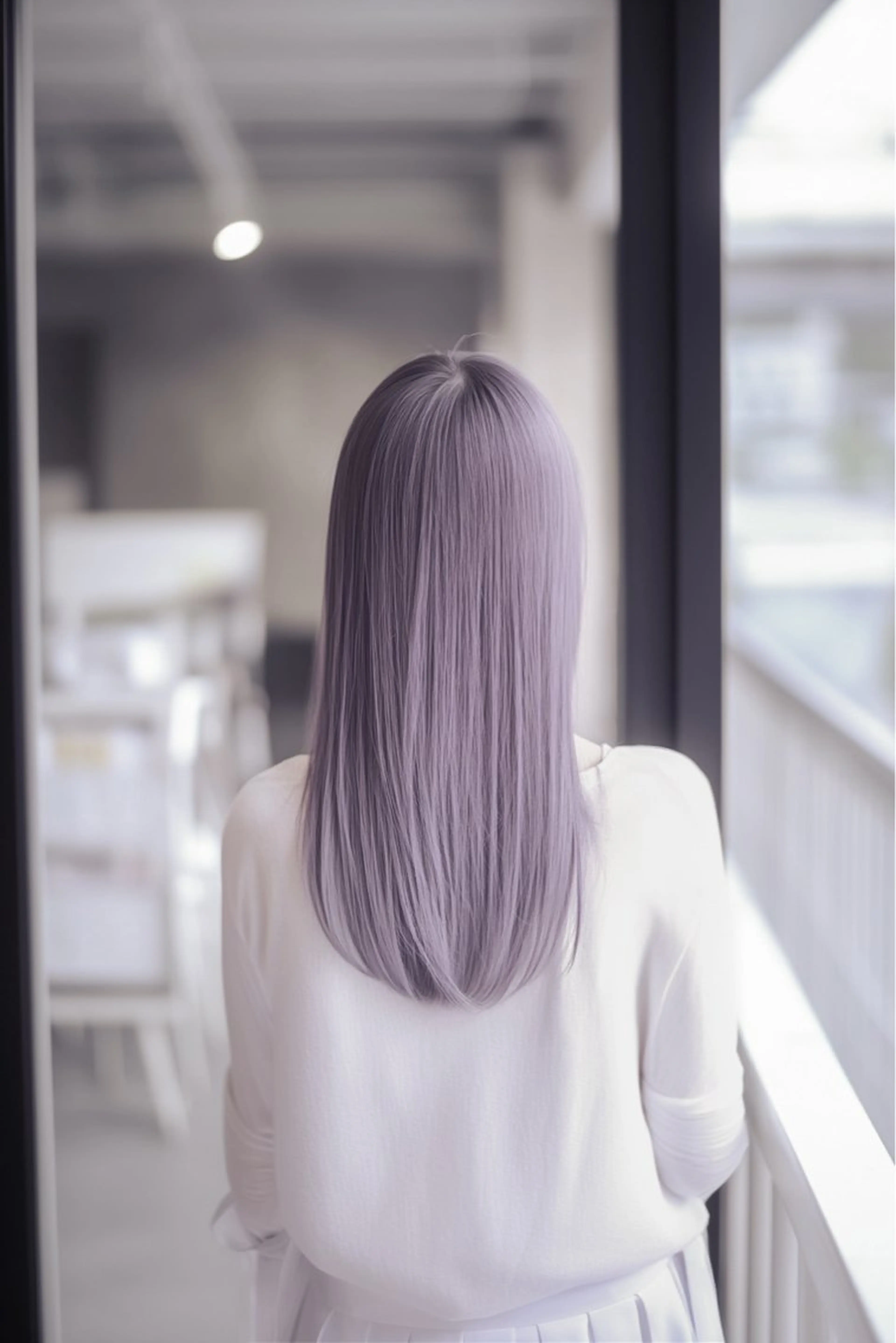 カラー 💛🤍U too e’s 鎌倉🧸のヘアスタイル