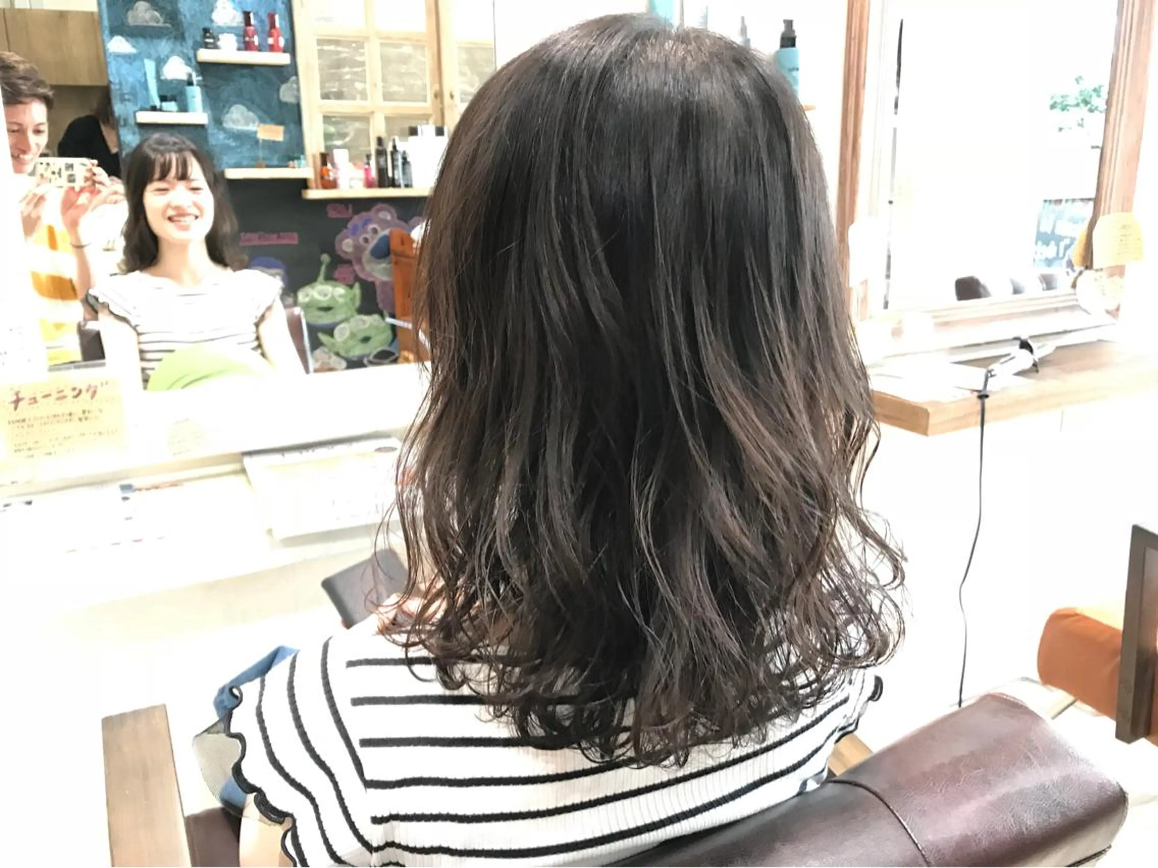 ミディアム カラー アッシュ メンズ指名多数!! SiLO 田島のヘアスタイル