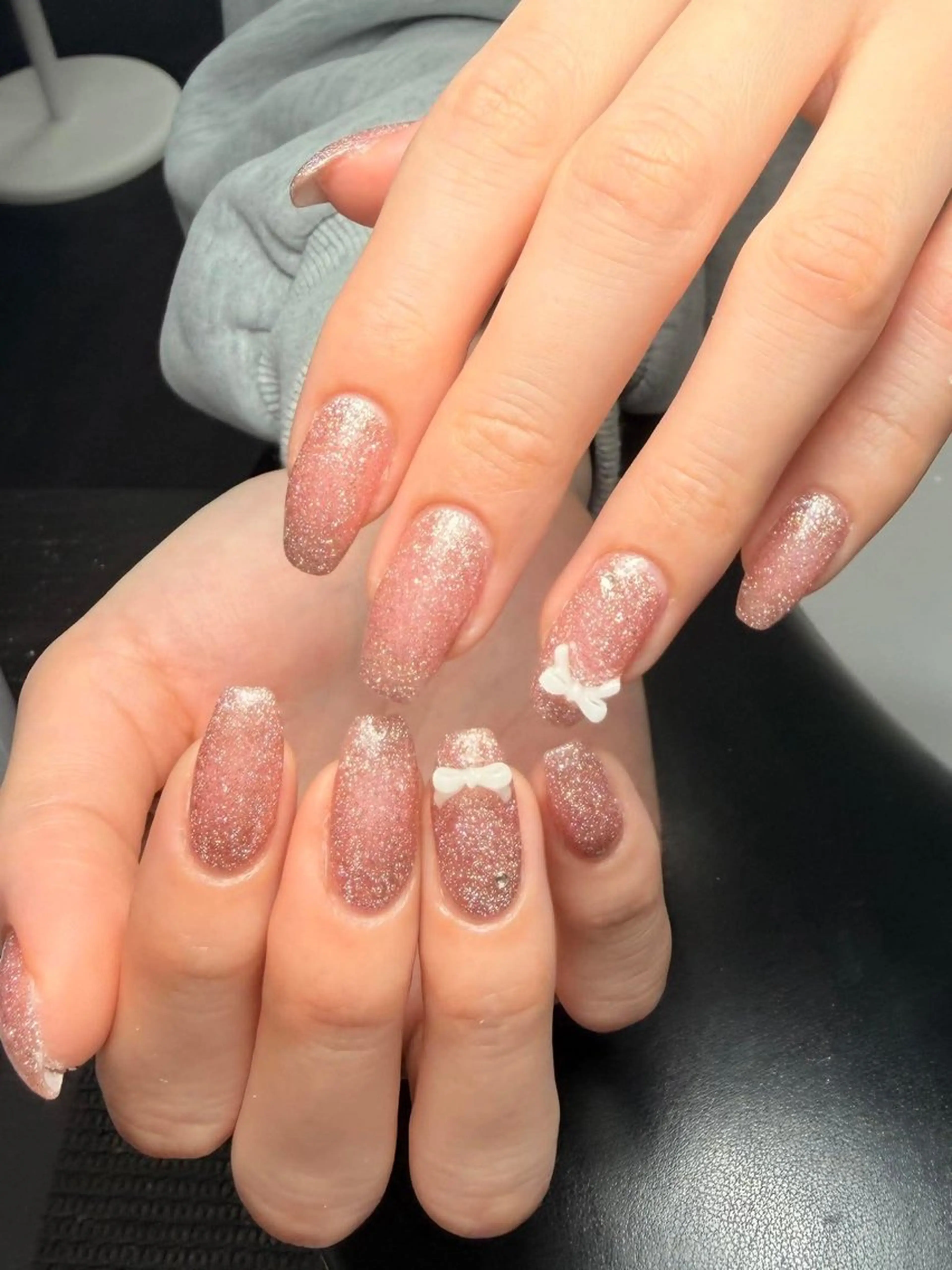 ネイル 韓国ネイル 持ち込み ニュアンスネイル ネイルチップ 冬ネイル LISA ANA.CHUOのネイルデザイン