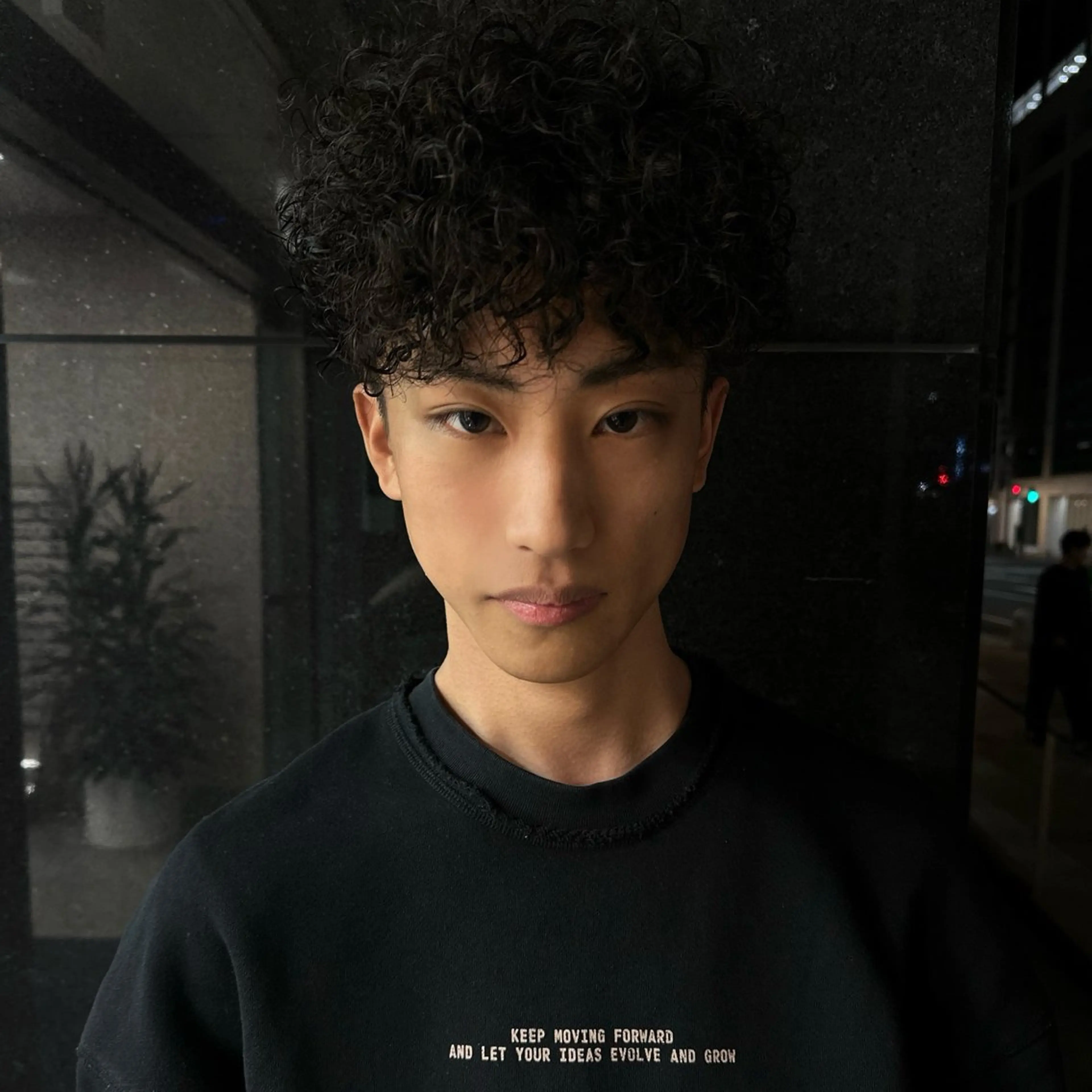 ショート パーマ カット パーマ 顔周りデザイン/ ハイトーン/多田悠馬のヘアスタイル