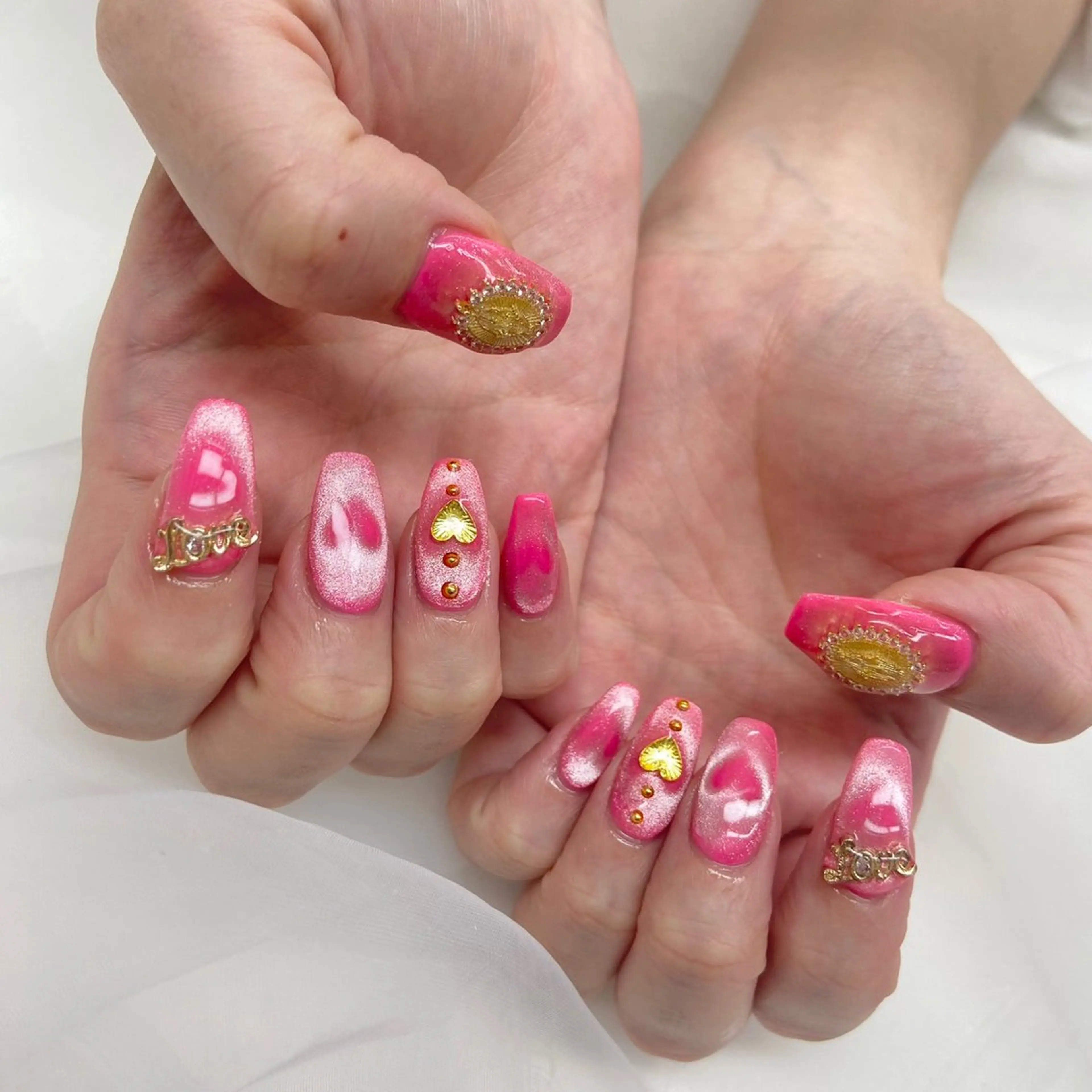 セミロング ネイルJaol 池袋のネイルデザイン