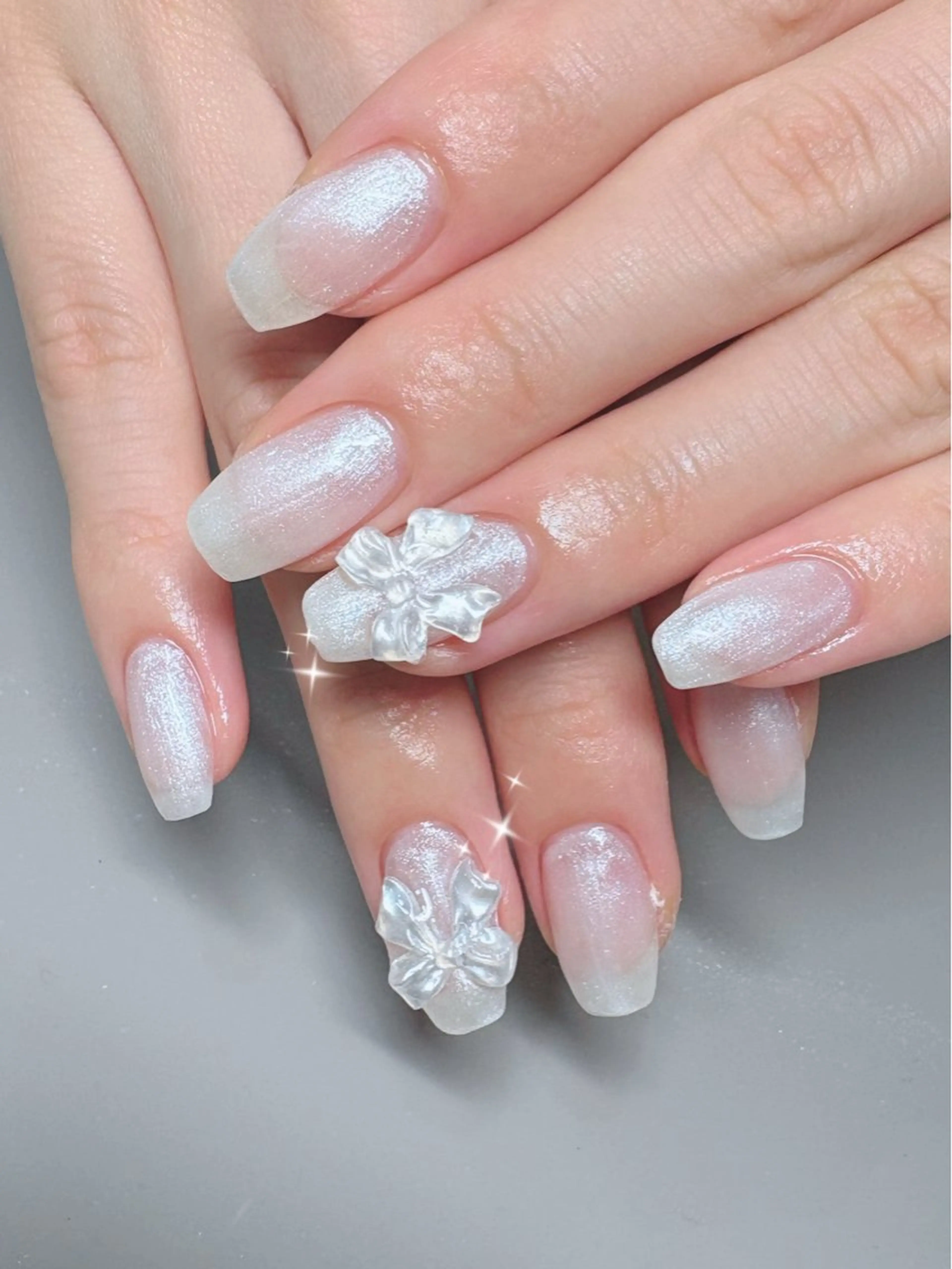 ネイル ハンドネイル 艶/マグネット/網紅 /韓国/岩下りほのネイルデザイン