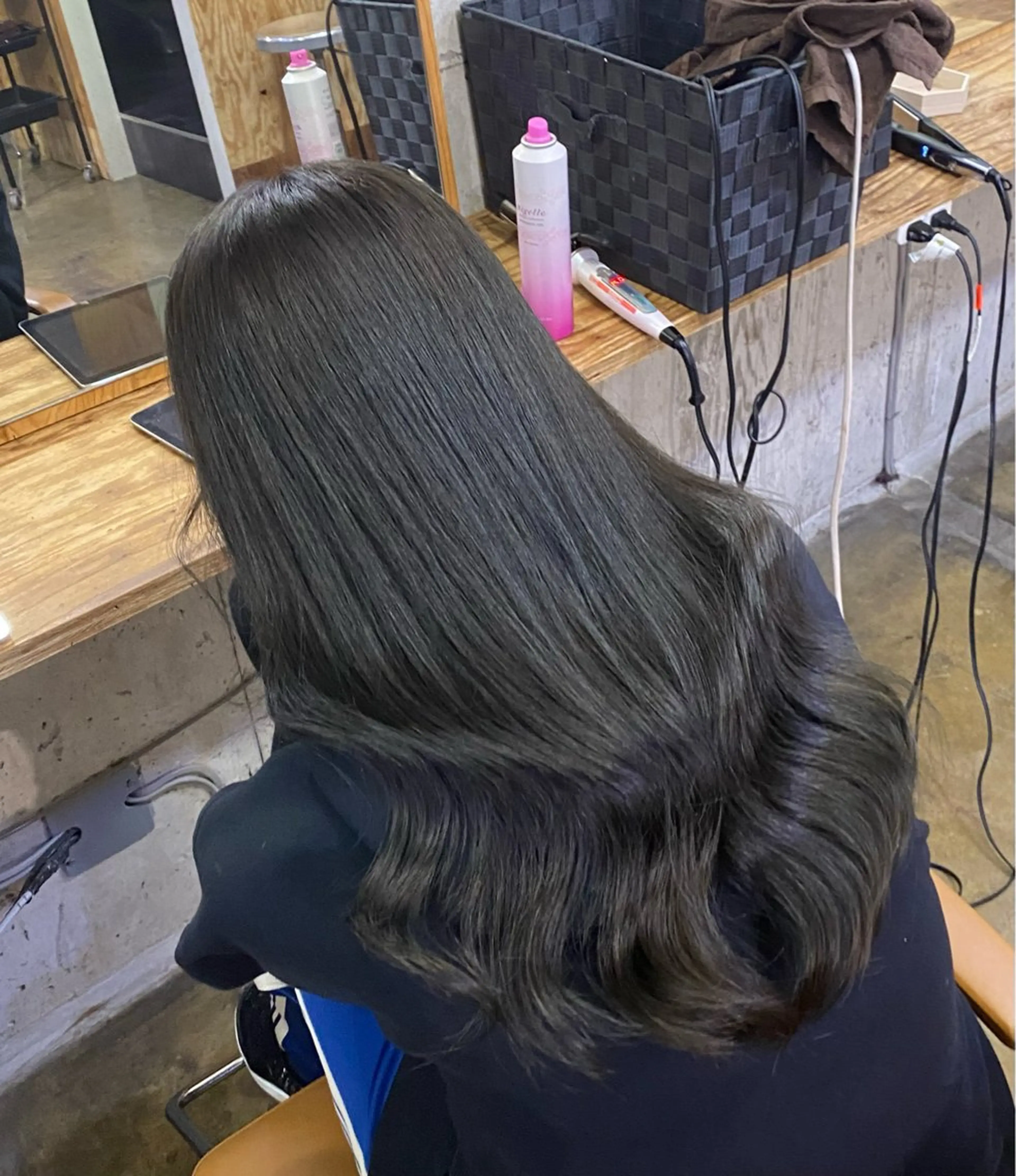 ロング カラー ブリーチカラーと、髪 質改善。HARUKAのヘアスタイル