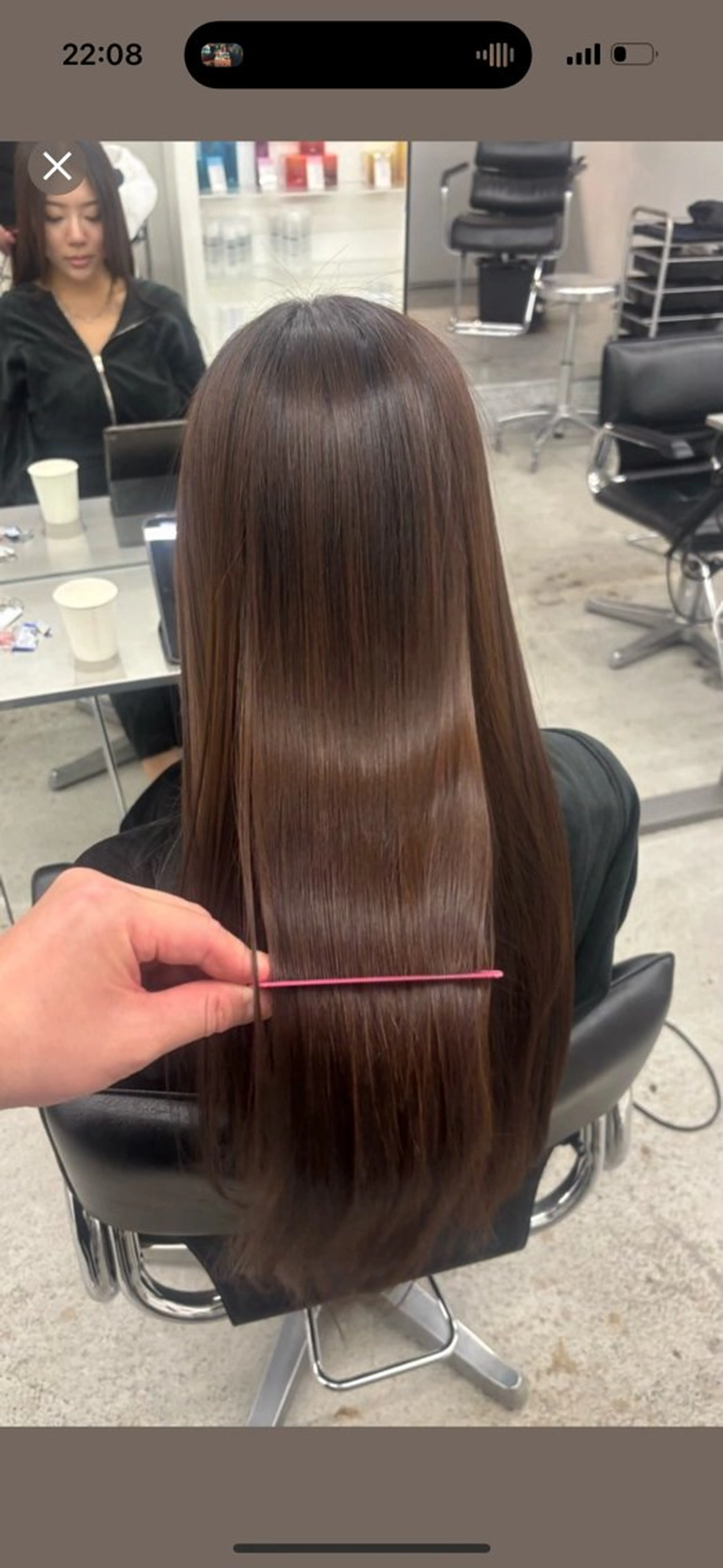 ロング トリートメント 🎀 うる艶透明感 カラー / 錦糸町のヘアスタイル