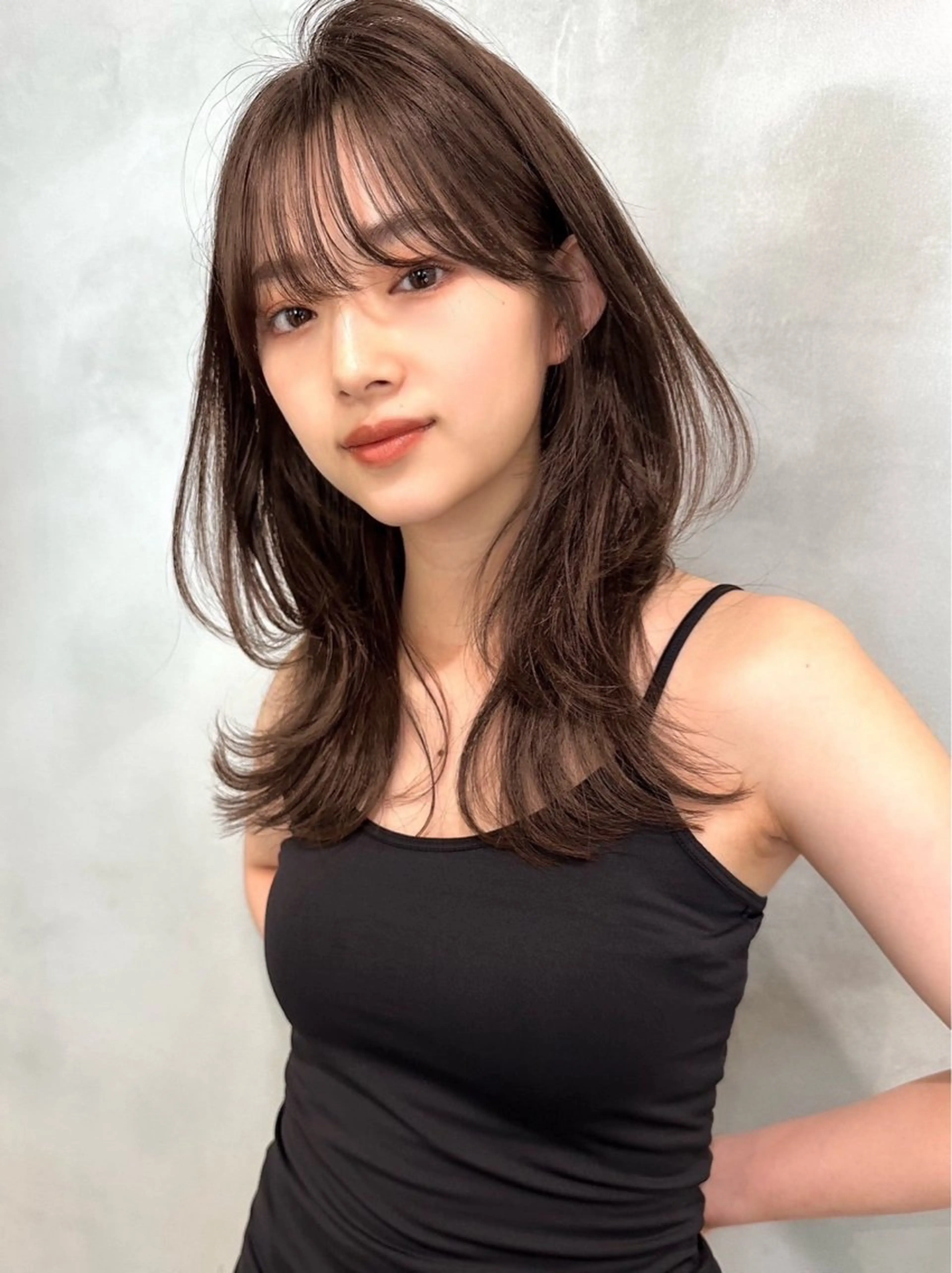 ミディアム 🩵縮毛矯正・ボブ 岩原朋也🩵のヘアスタイル