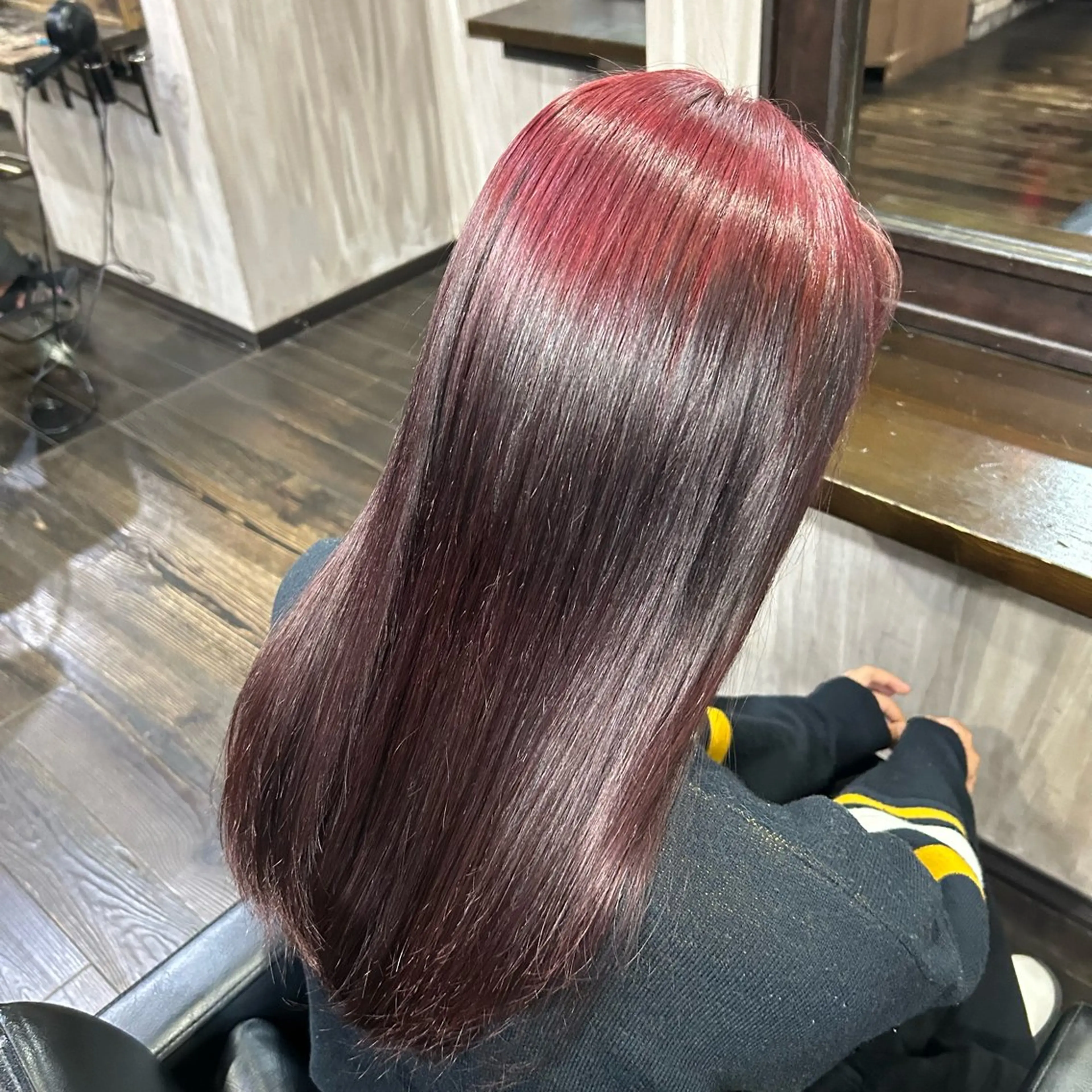 ロング カラー カット ヘアカラー トリートメント 👾坂田 天音👾のヘアスタイル