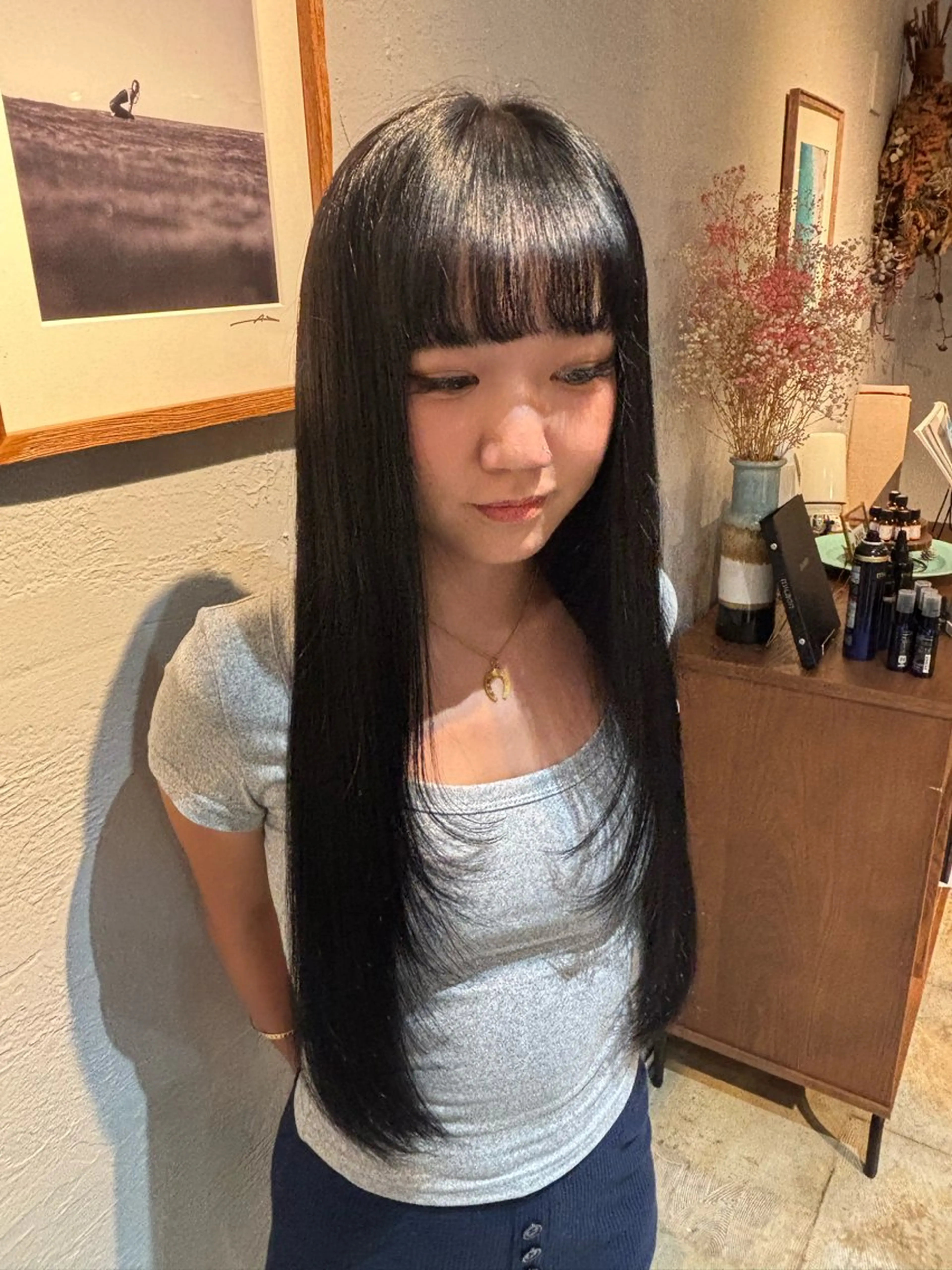 ロング レイヤーカット hairruup/ 清花のヘアスタイル