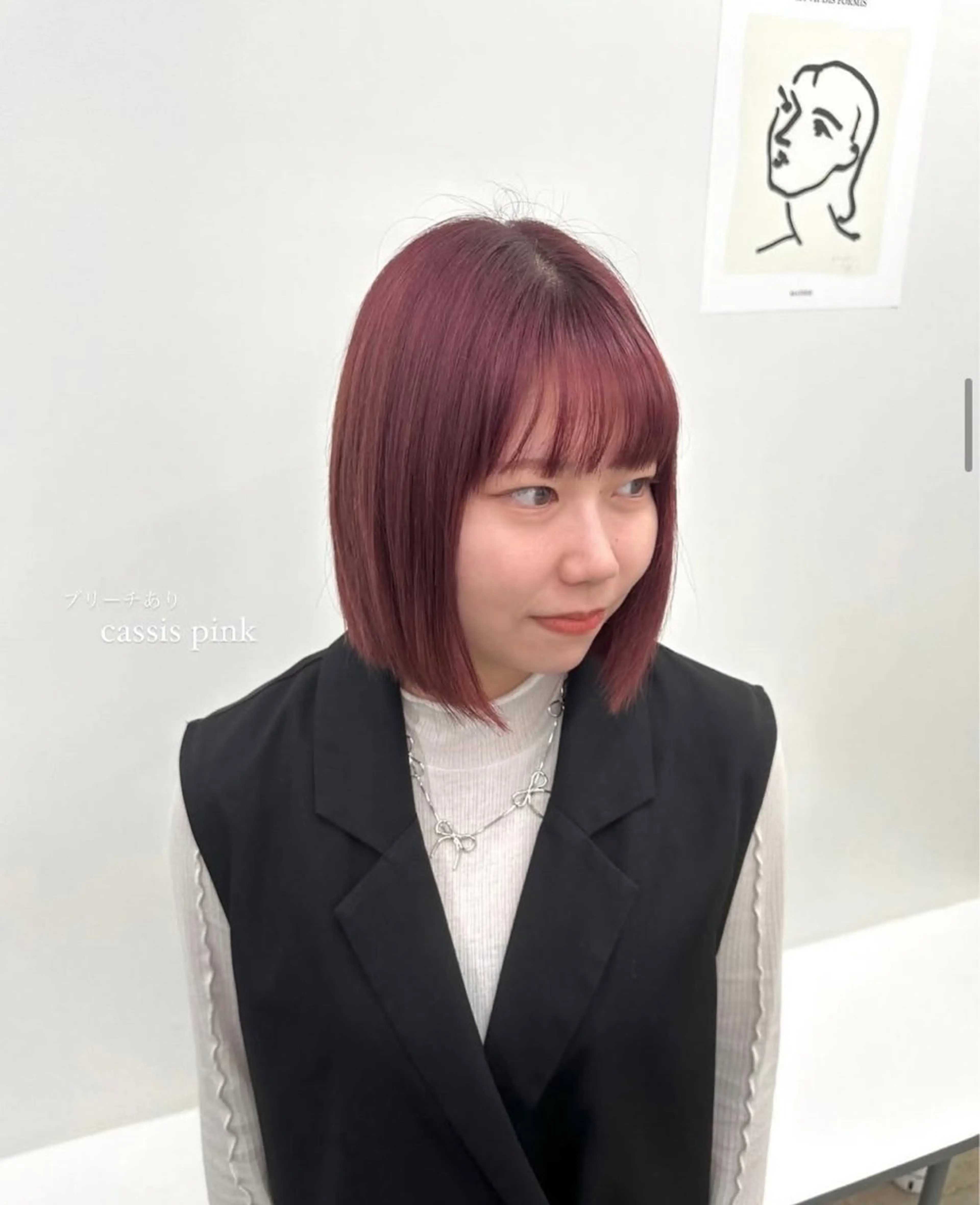 ショート カラー aisa ／札幌／艶カラー🎀のヘアスタイル