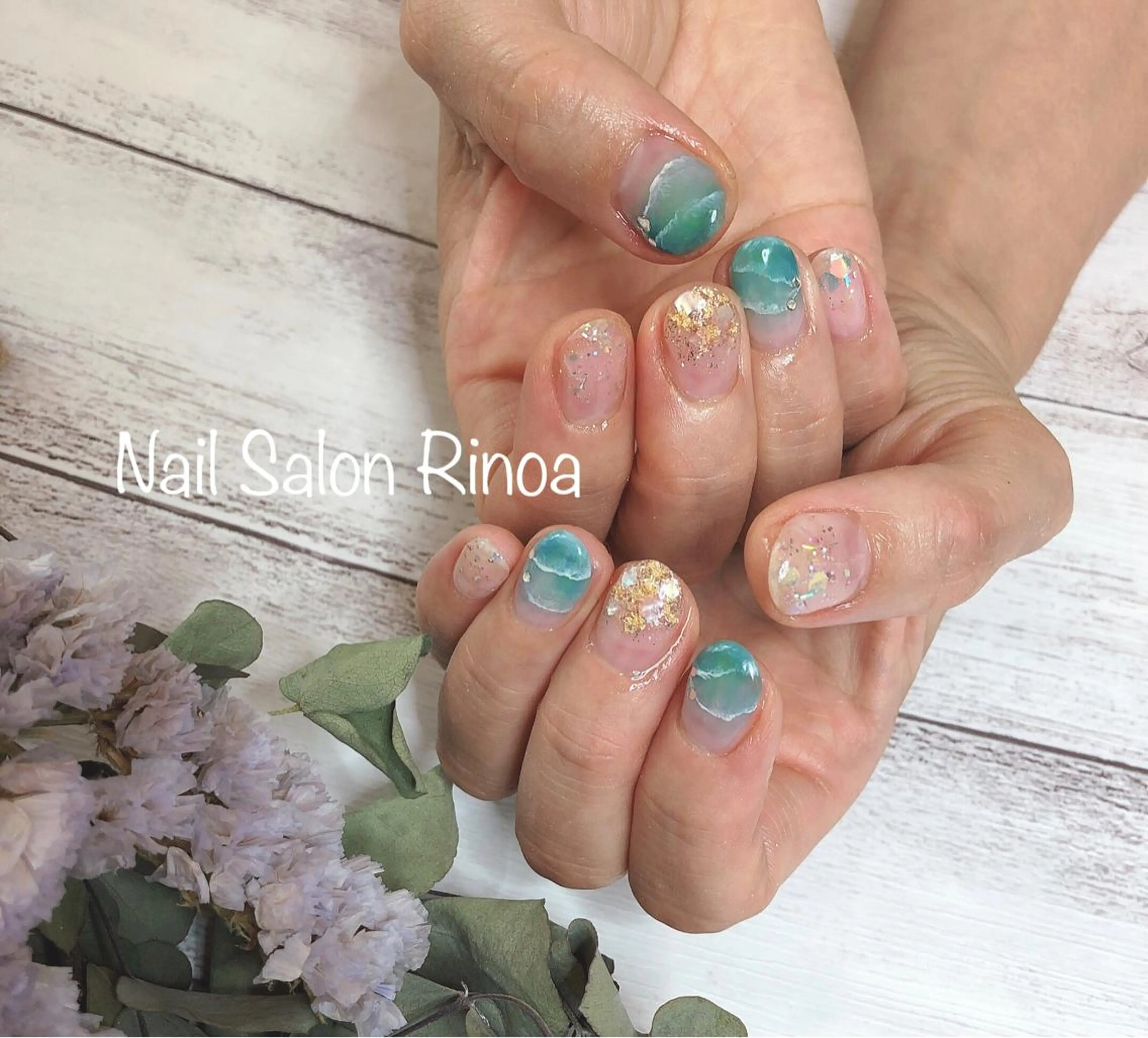 ネイル Nail Salon Rinoaのネイルデザイン