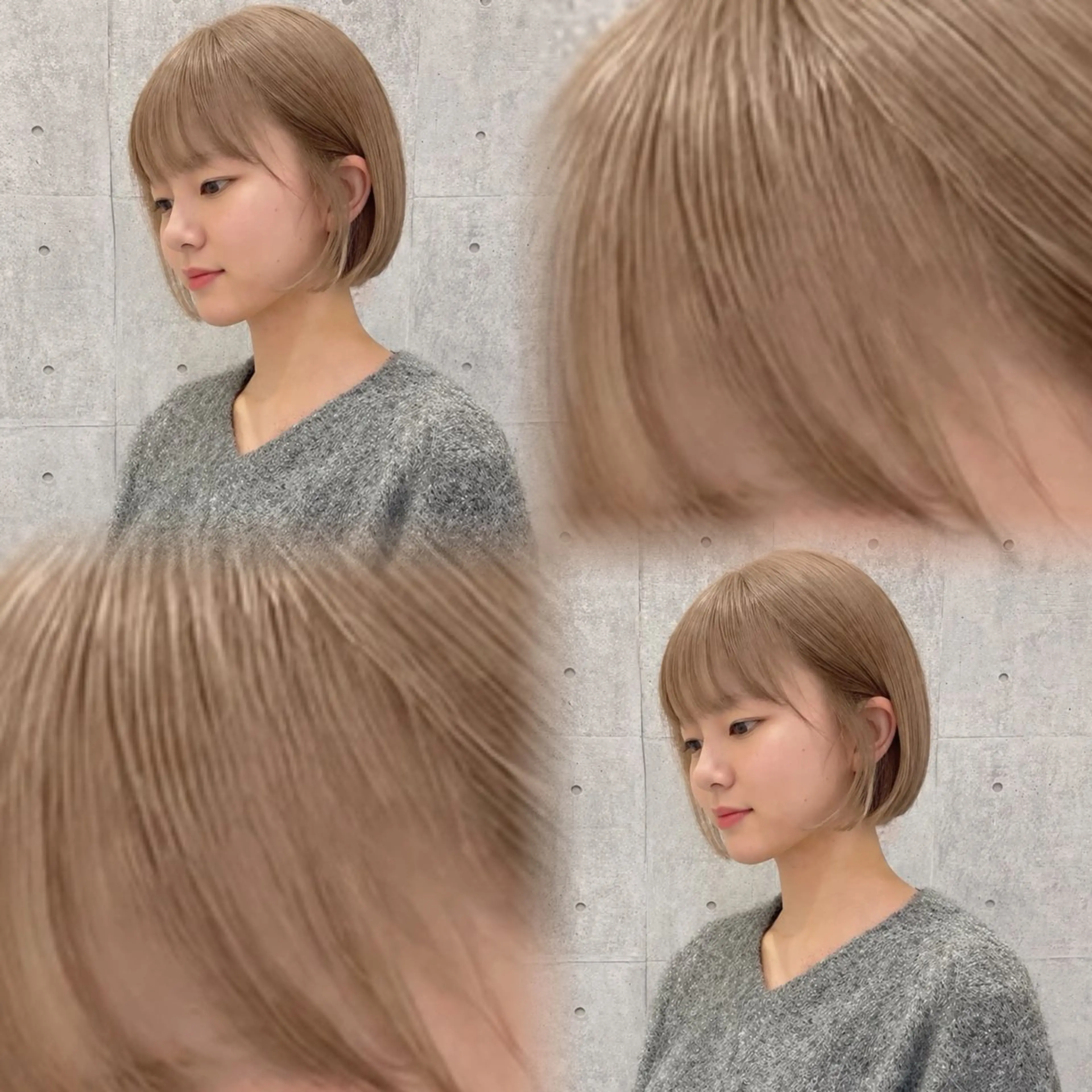 ショート 似合わせヘア🤎透明 感カラー🤎MIKAのヘアスタイル