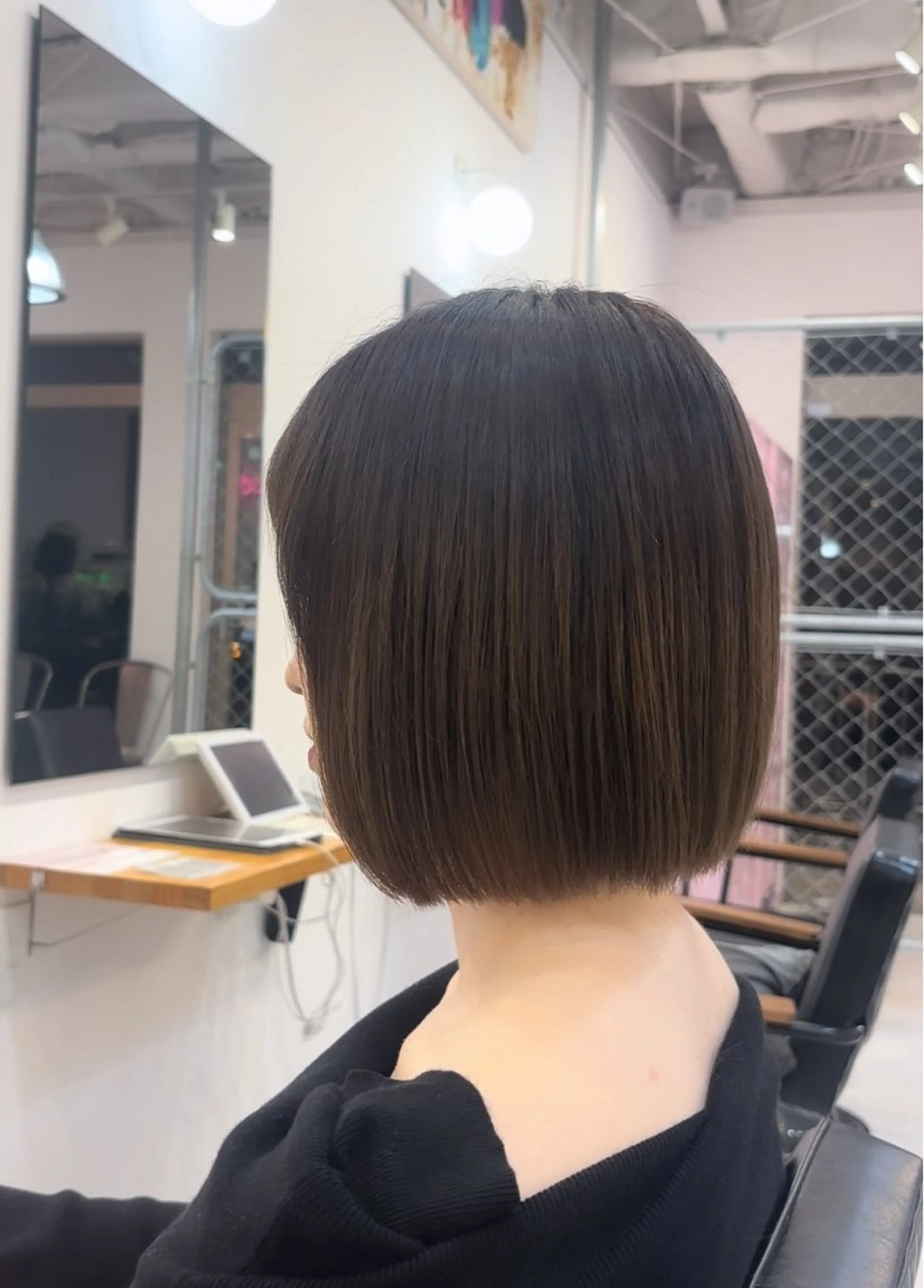 ショート ボブ The C Chelsea所属・韓国レイヤー/ ショート Eightのヘアスタイル