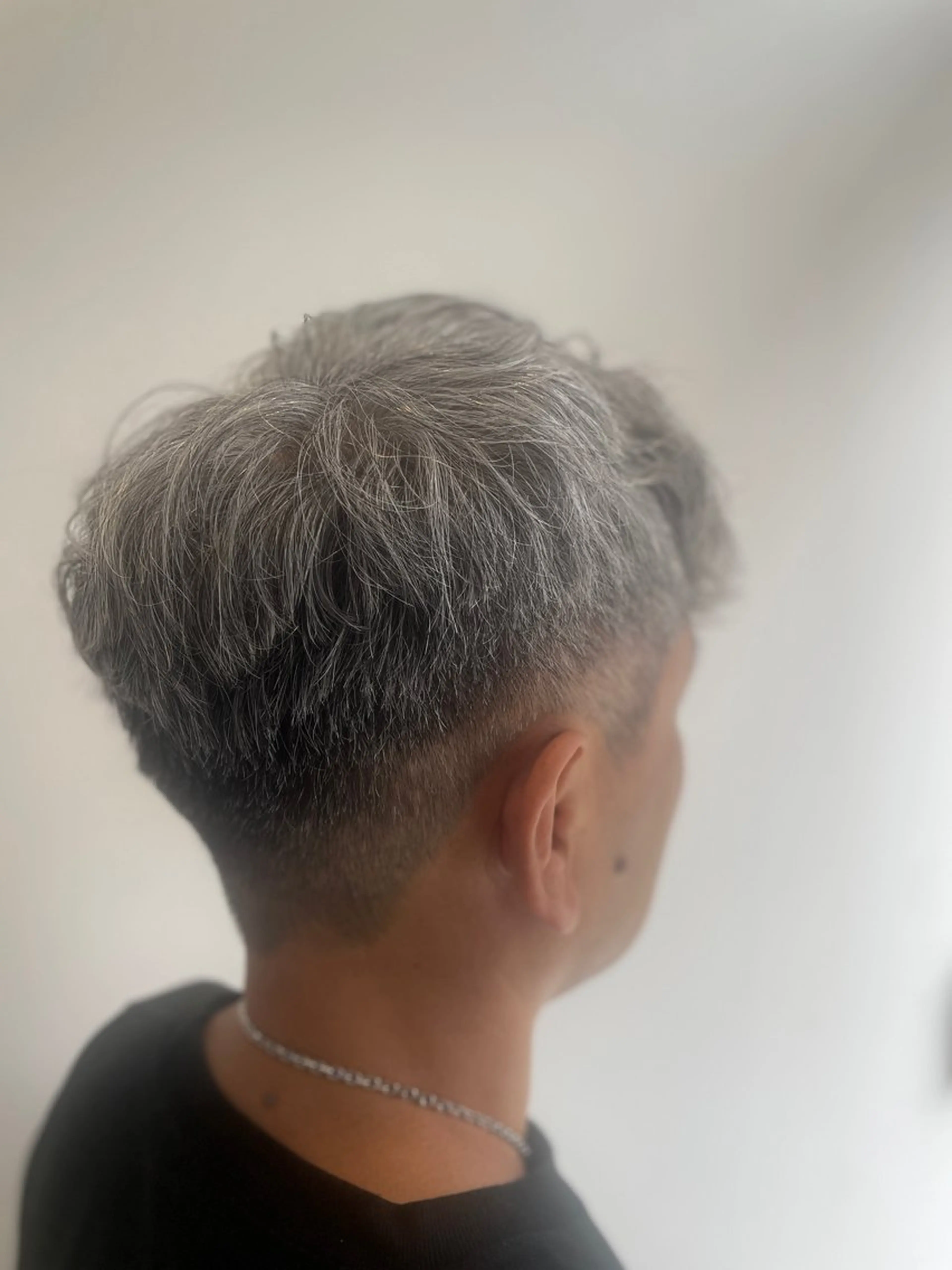 ミディアム ミディアムパーマ メンズパーマ/カット / 古川 諒のヘアスタイル