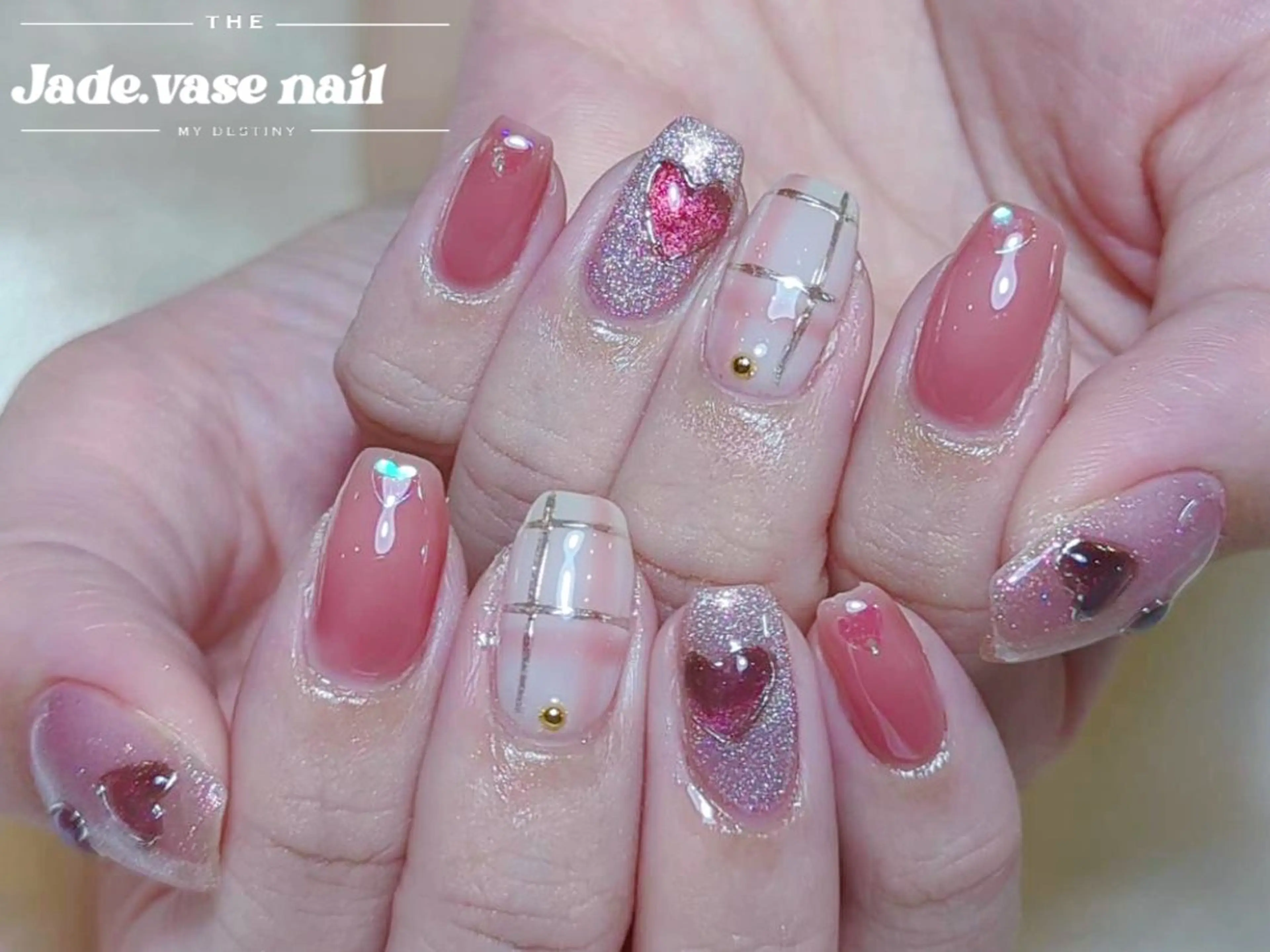 ネイル ハンドネイル ハンドケア ✰Jade.vase 银座のネイルデザイン
