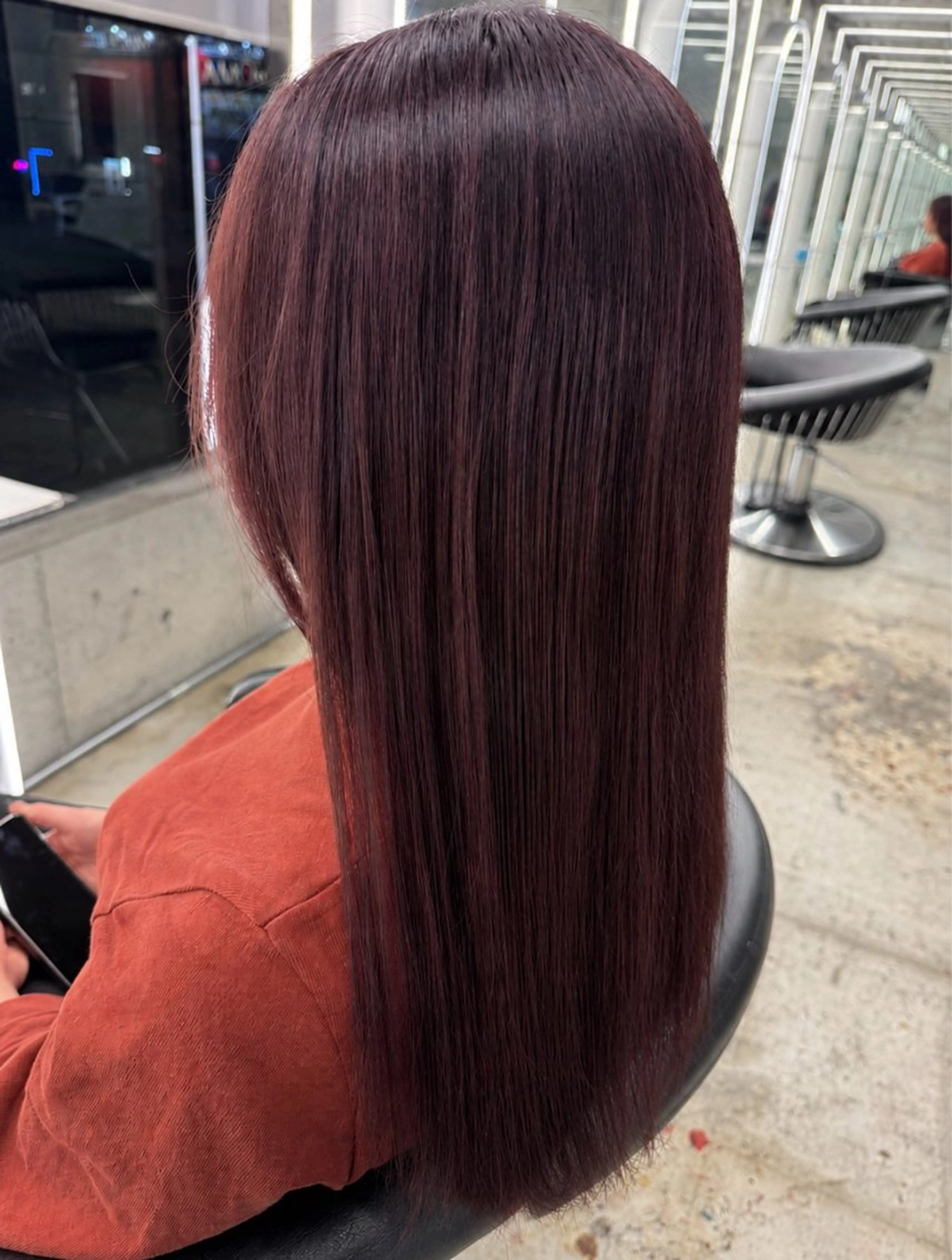 ロング カラー ラベンダーカラー ラベンダーピンク ピンクカラー 髪質改善 ロング ヘアカラー トリートメント 艶髪カラー🫧 髪質改善🪽あいとのヘアスタイル