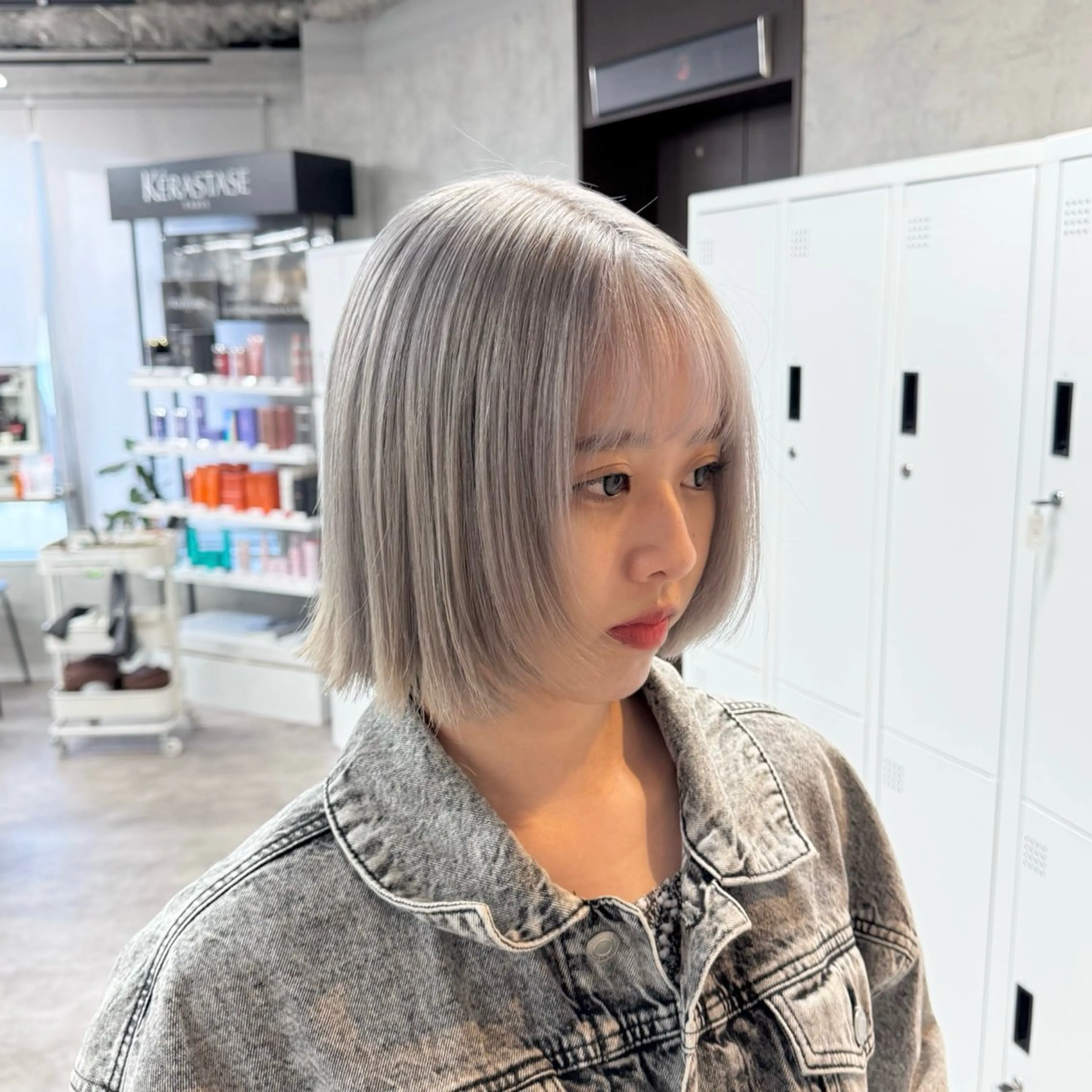 ショート カラー JUNSHIN🦋 ヘアセット／カラーのヘアスタイル