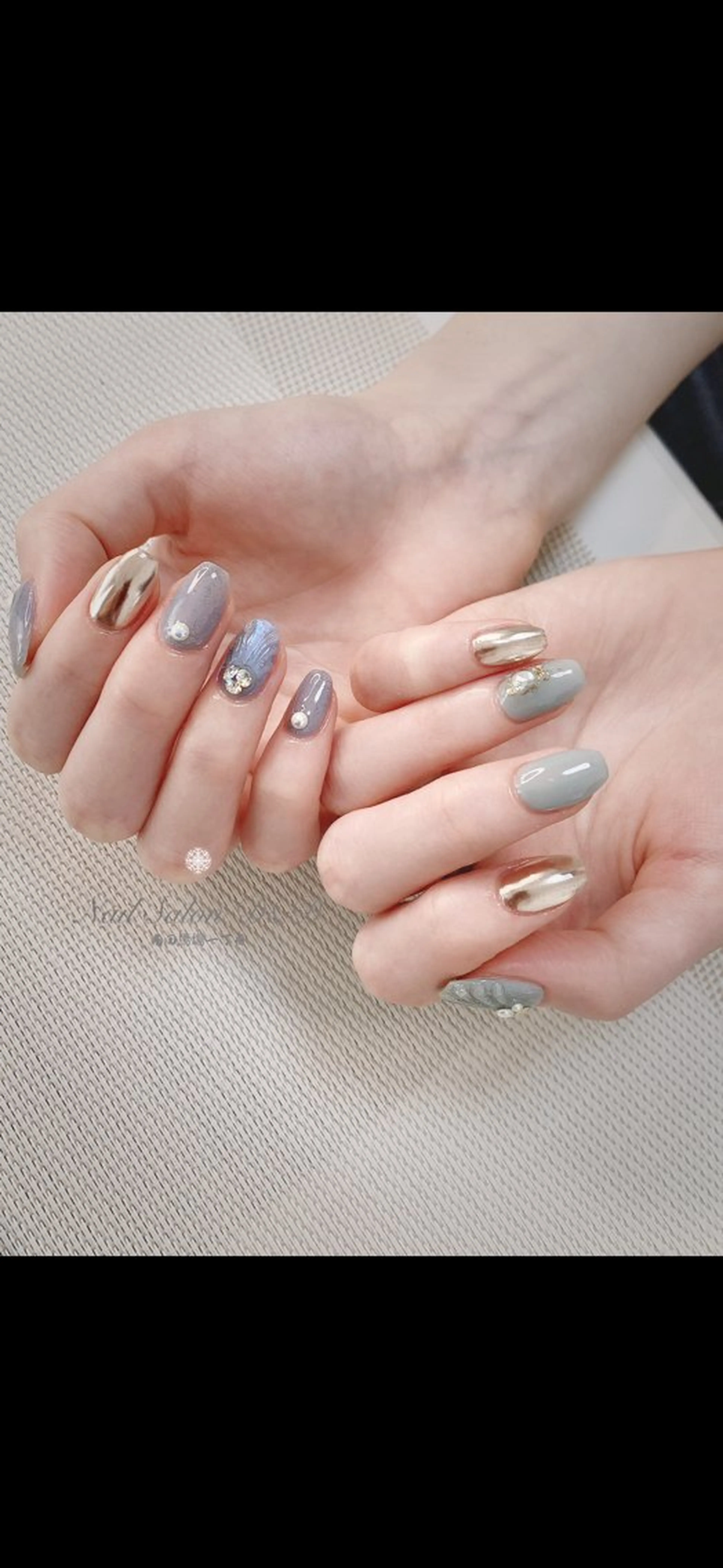 ネイル ネイルサロンD&D所属・劉 丹丹のネイルデザイン