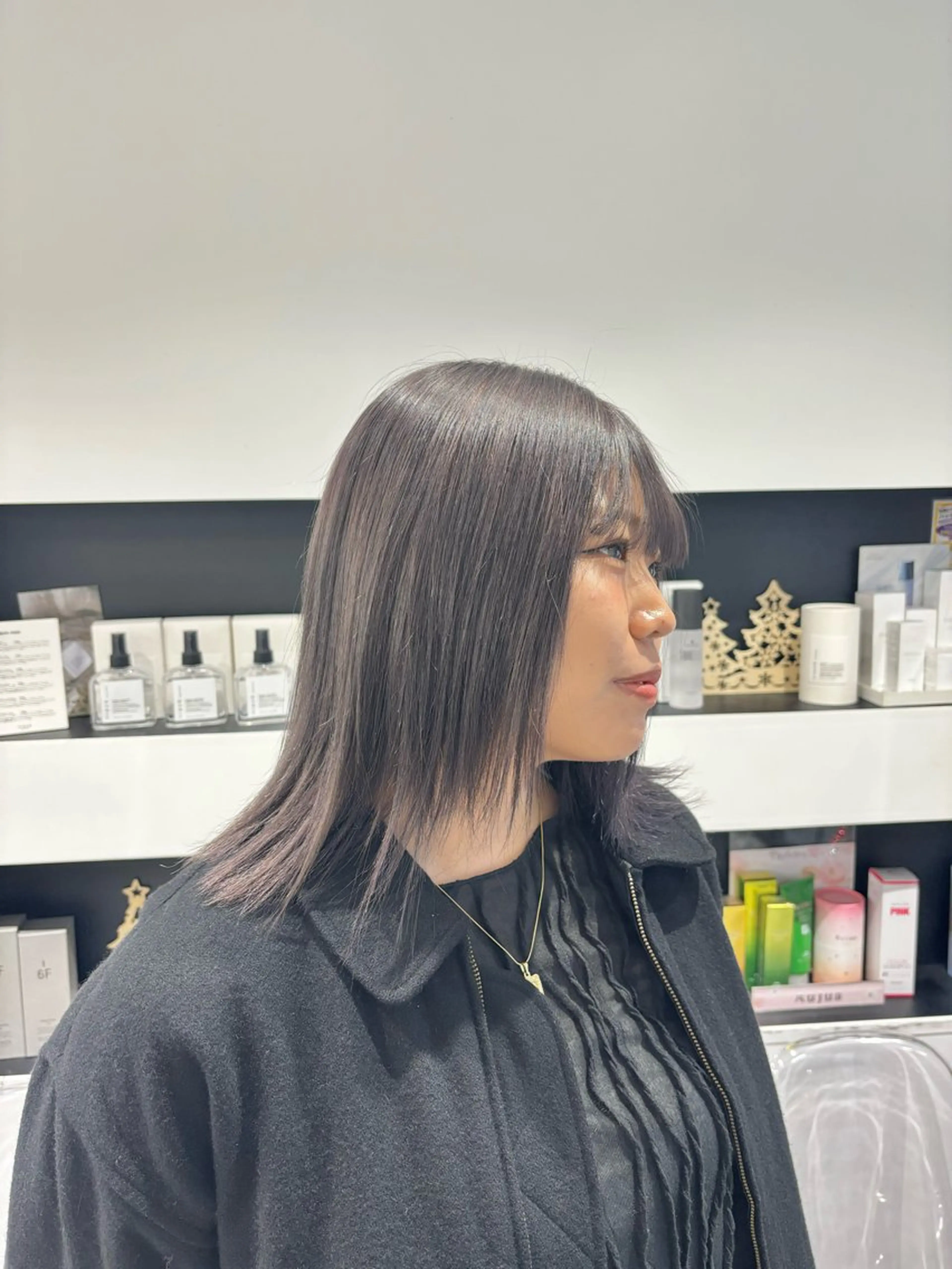 ミディアム カラー cocoro ✧˖°.のヘアスタイル