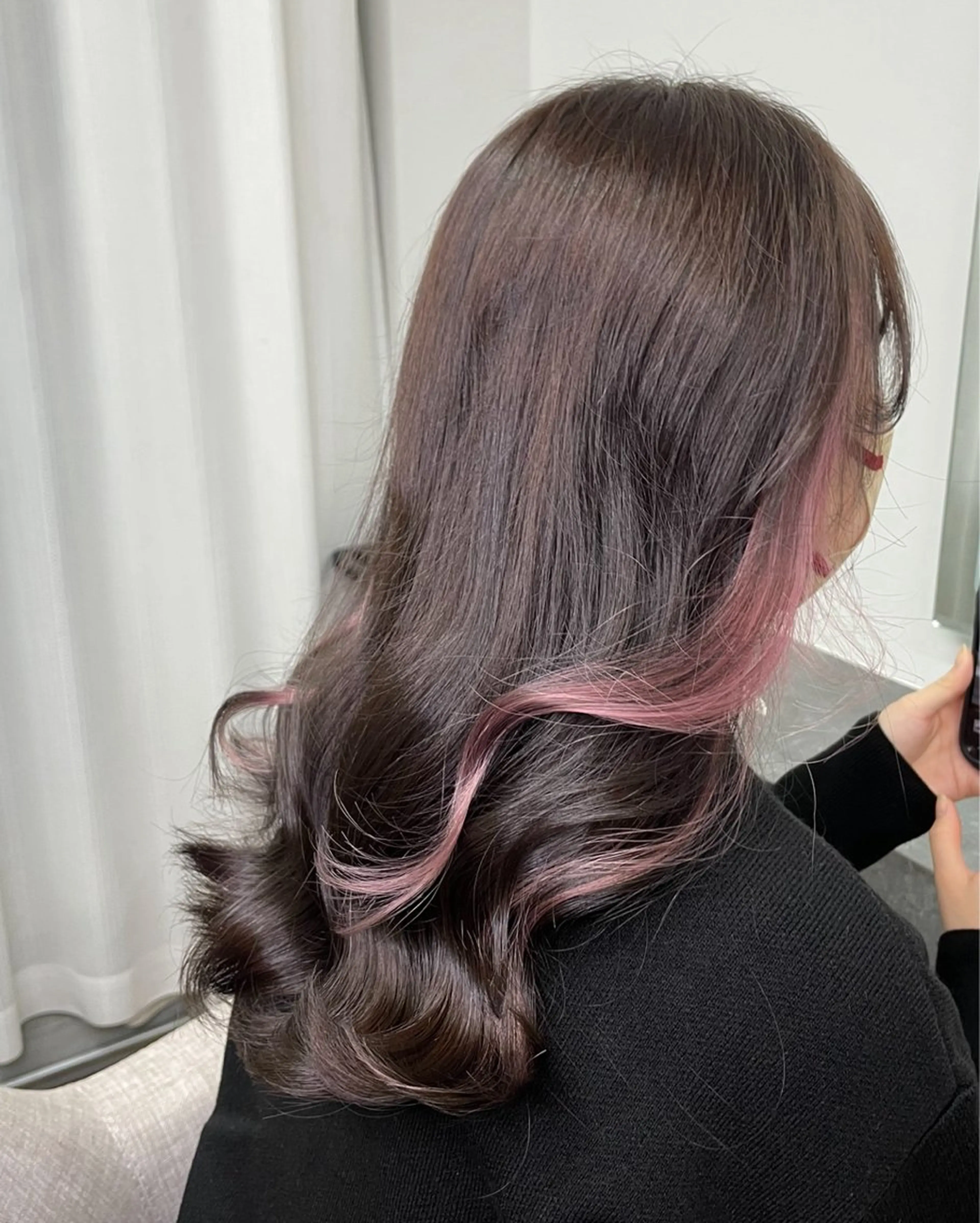 ミディアム カラー ブリーチ ヘアカラー トリートメント MARQUEE所属・Ayame / ハイトーンカラーのヘアスタイル