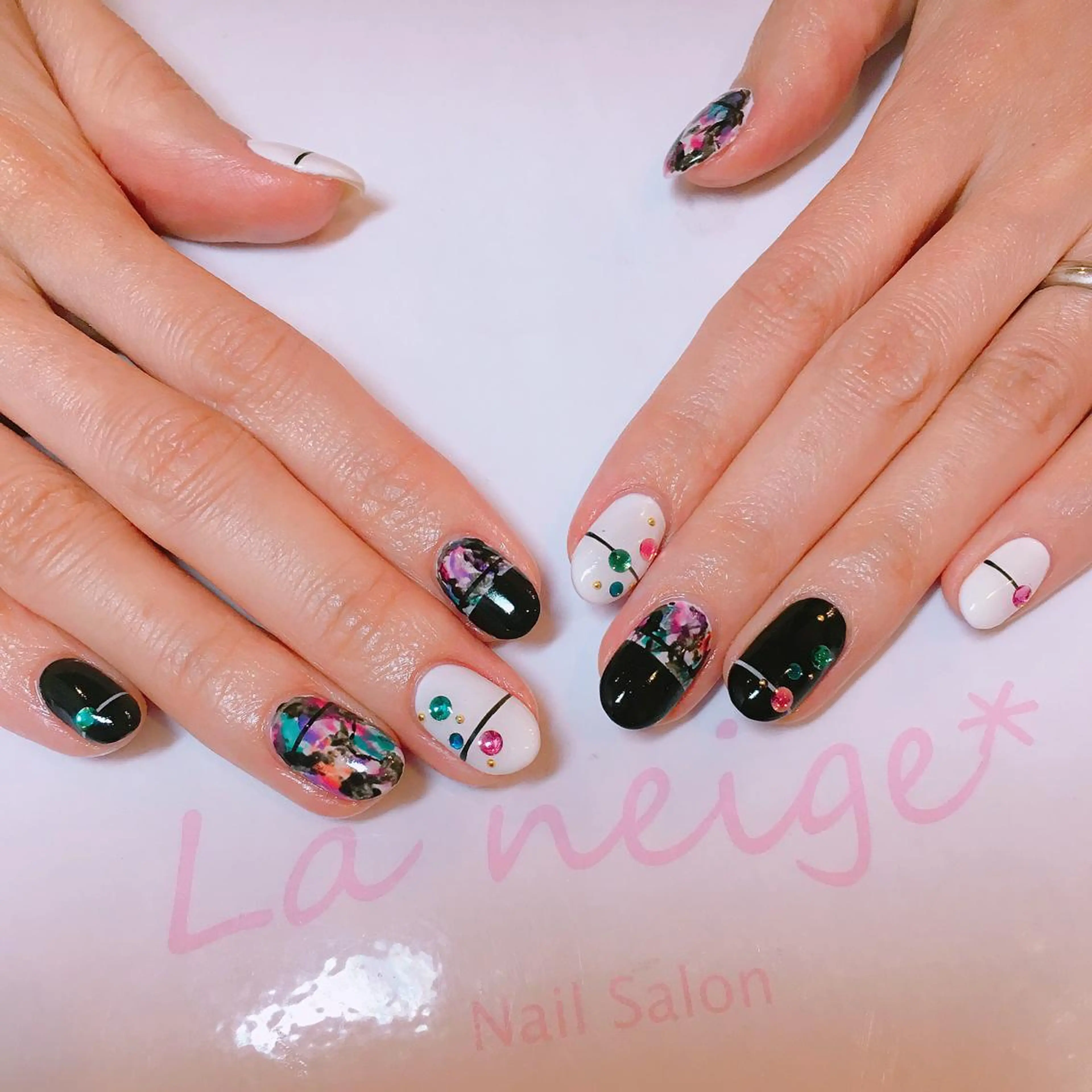 ネイル La neige* yuki 🐩🌙のネイルデザイン