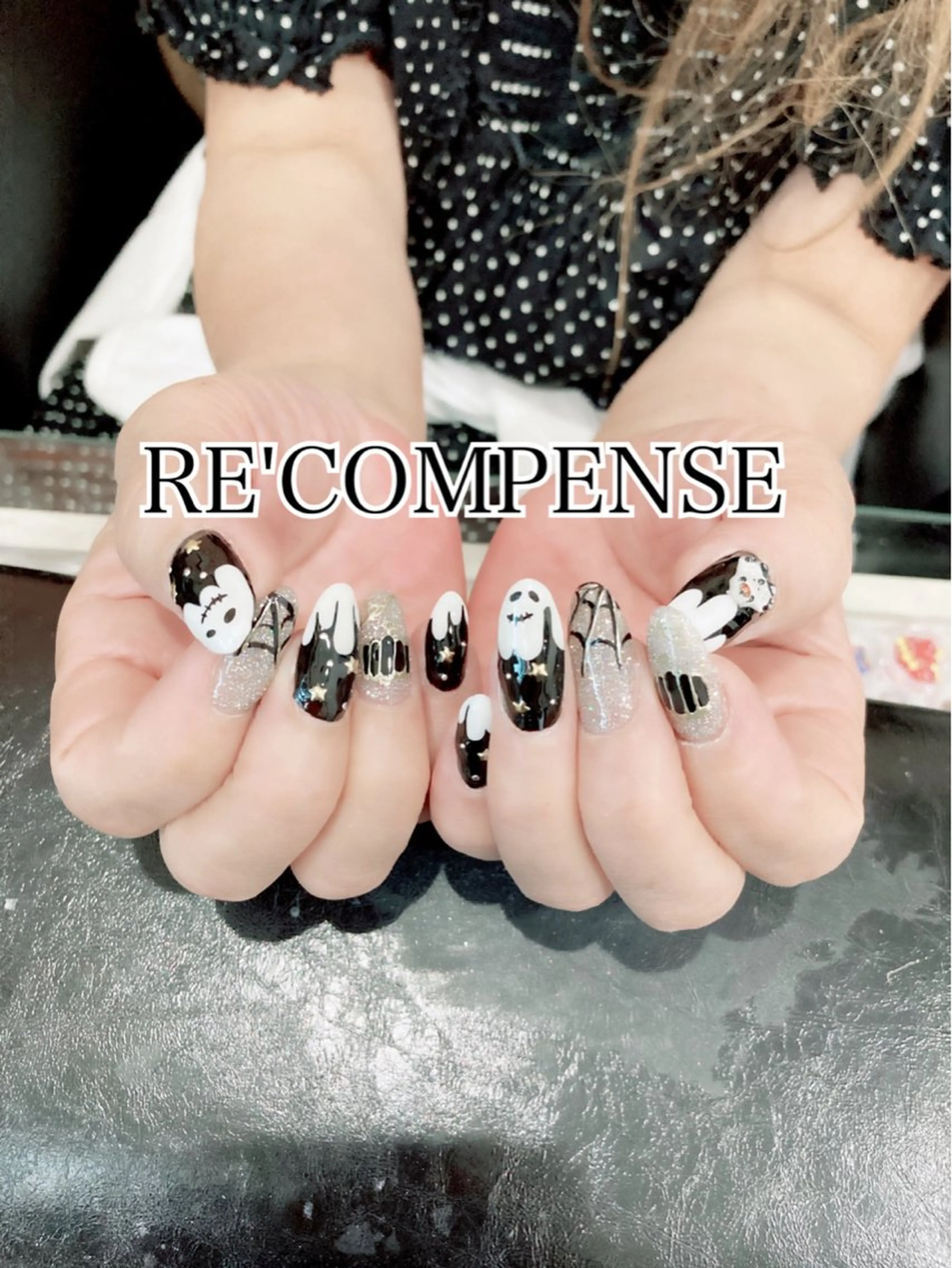 ネイル RE'COMPENSE所属・れこん ぱんすのネイルデザイン