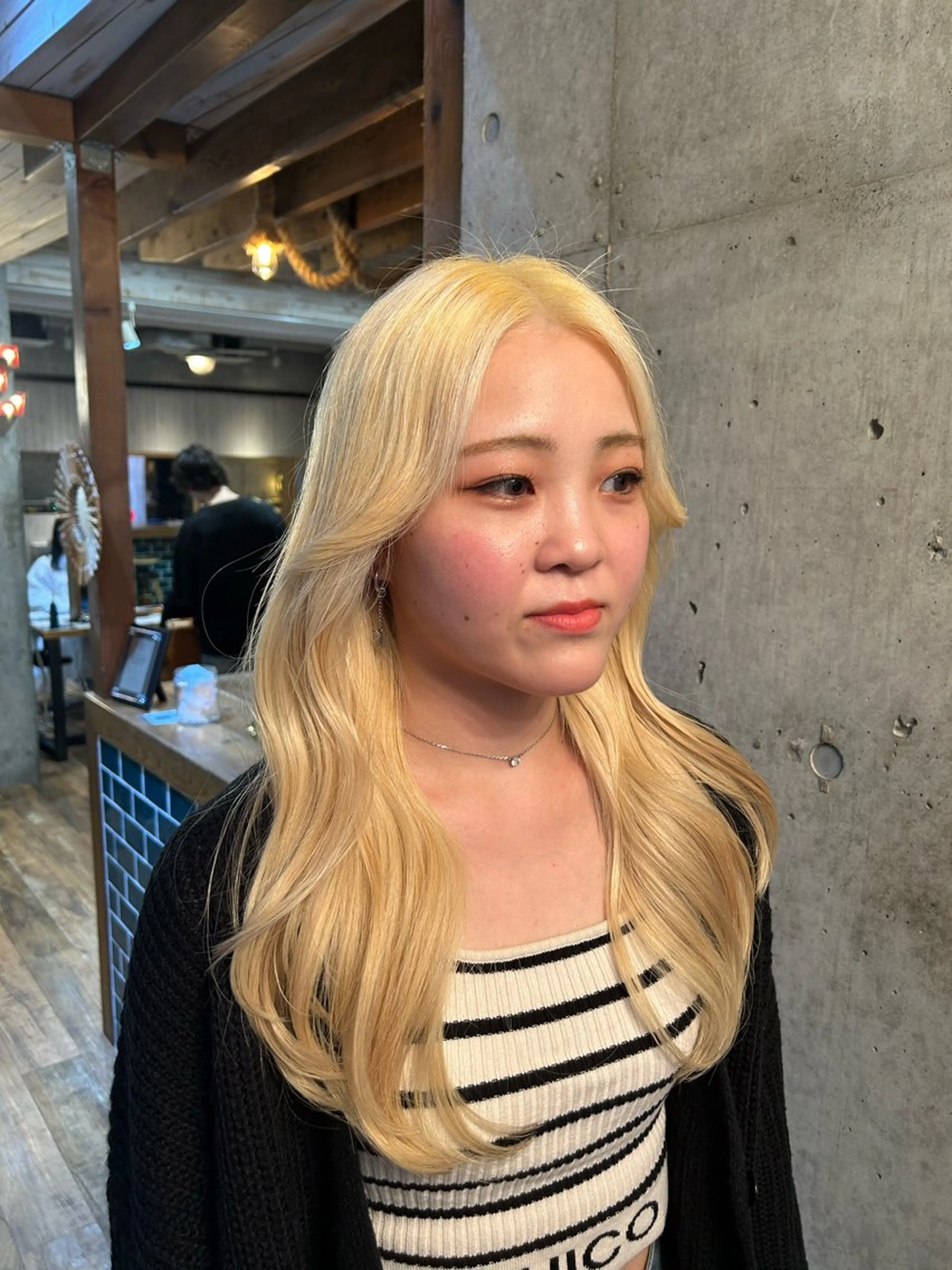 ロング カラー ヘアカラー トリートメント 🎨デザイン🥇 美髪・艶髪　日暮千敬のヘアスタイル