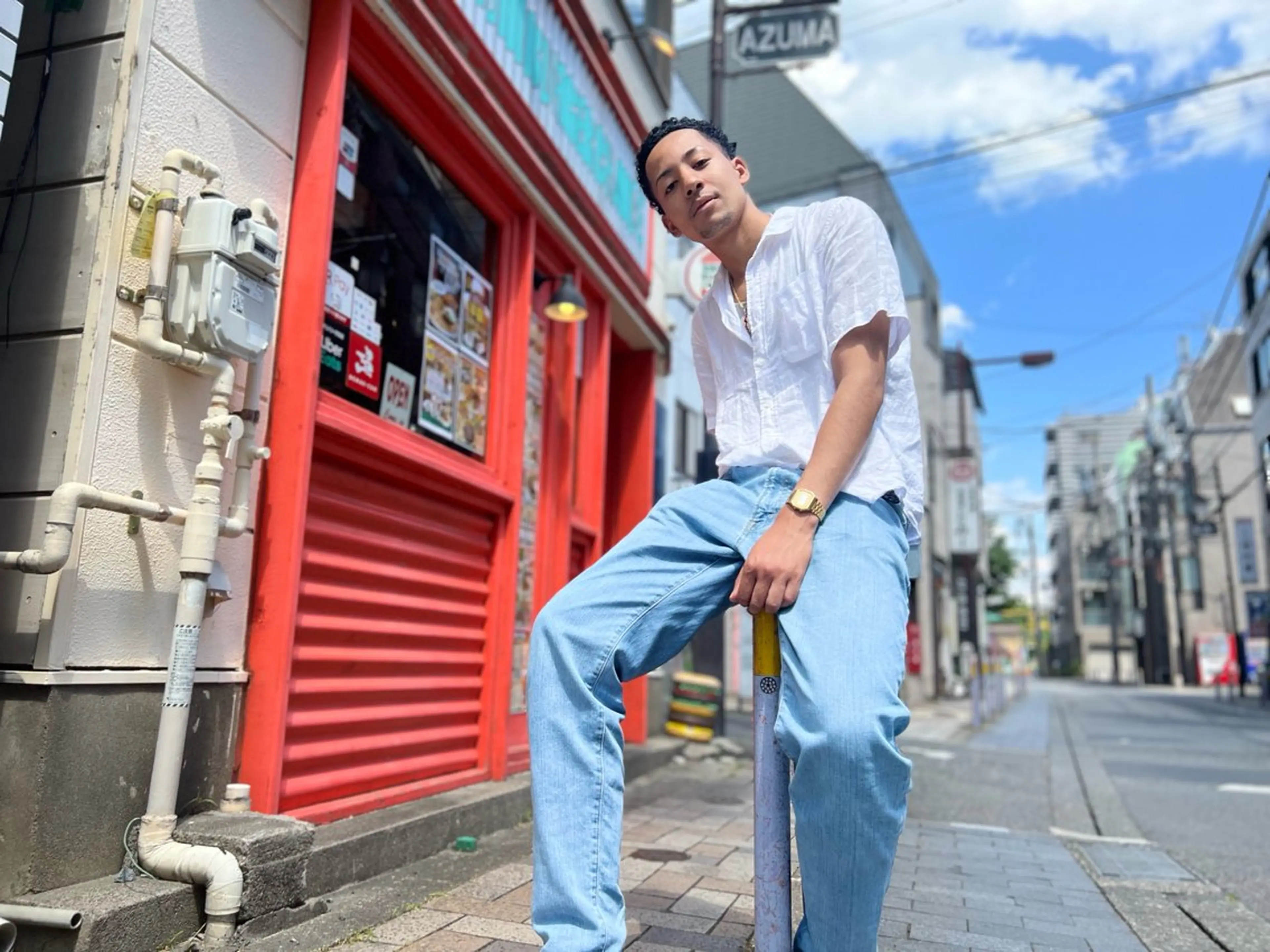 ショート メンズ センターパート フェードカット メンズパーマ メンズツイストパーマ ツーブロック 池袋/フェード /メンズ/のせちのヘアスタイル