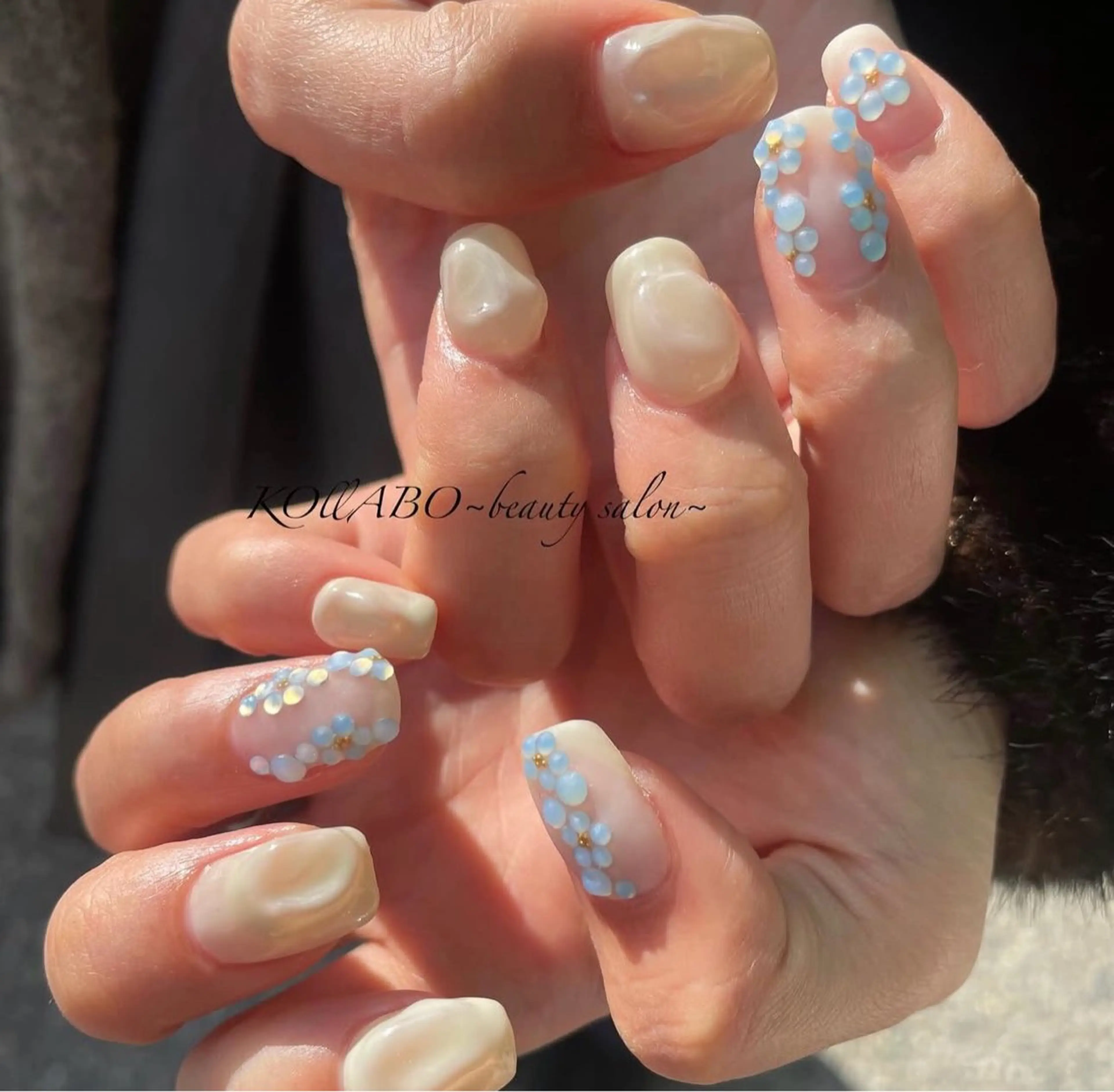 ネイル マットネイル ハンドネイル KOLLABO nailのネイルデザイン