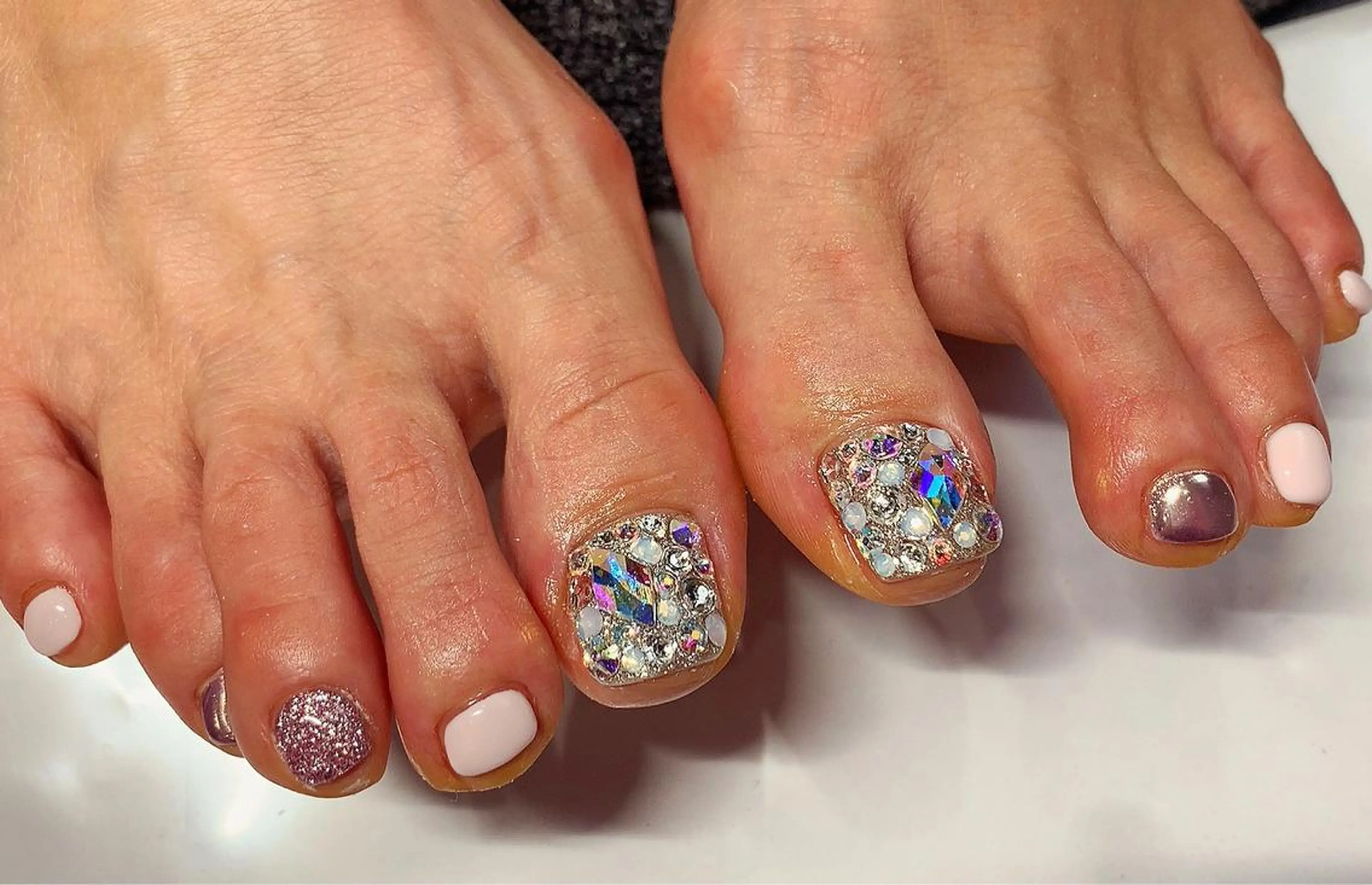 ネイル フットネイル JACK NAIL 💜Ayakaのネイルデザイン