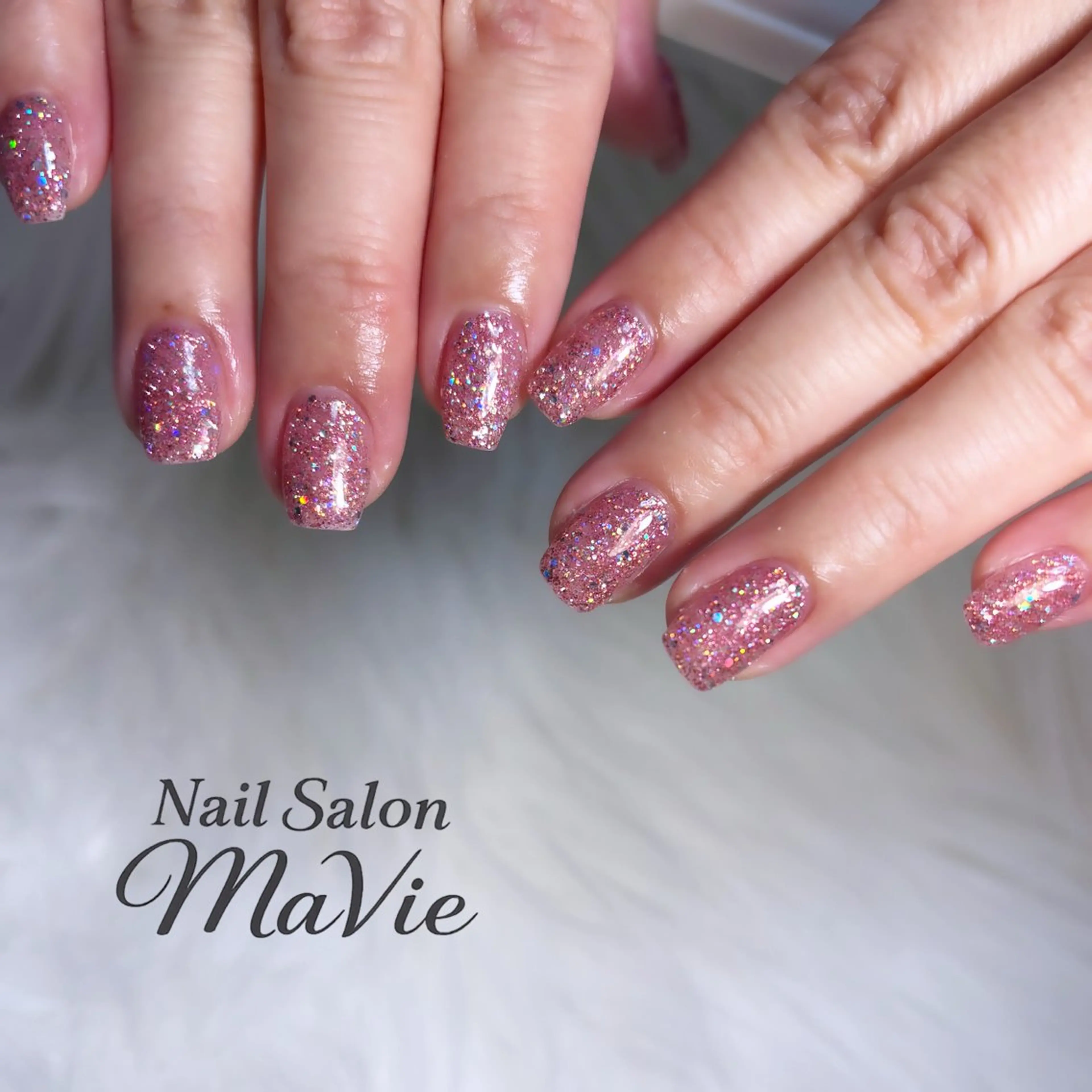 クリア、ラメグラデーション、ワンカラーの写真