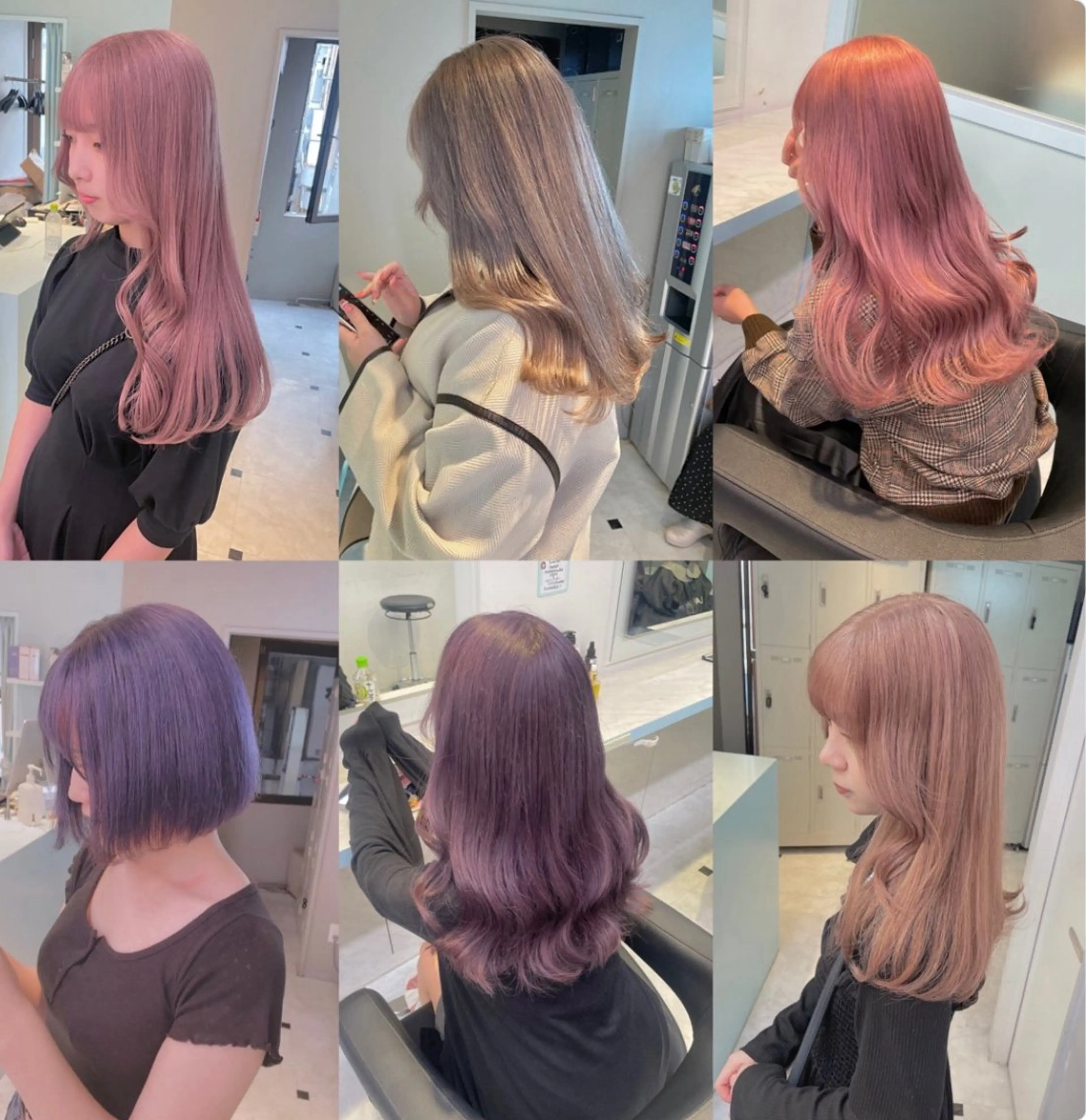 ミディアム ヘアカラー 顔周りレイヤー/新宿 /モテ艶カラー/航介のヘアスタイル