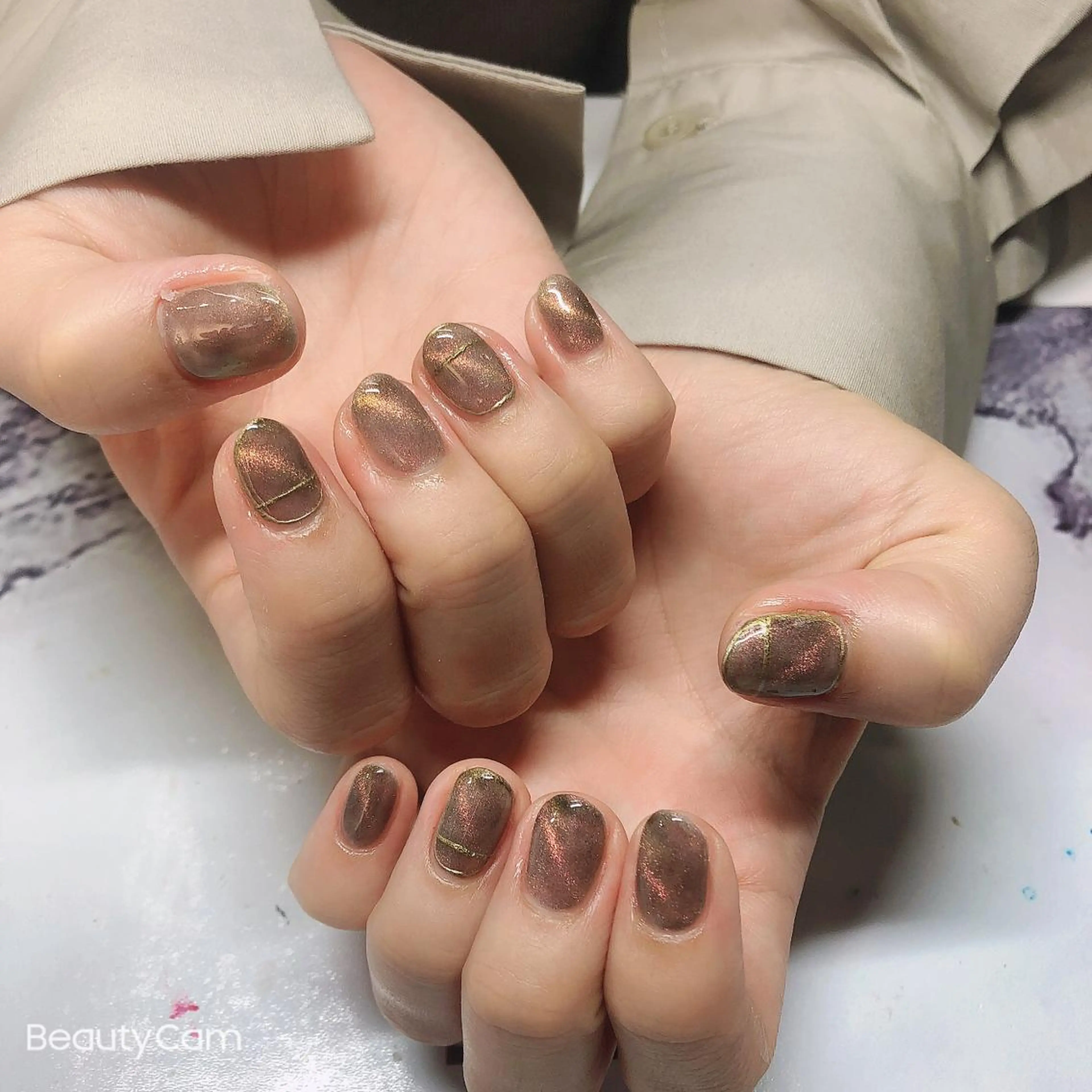 ネイル ガレンドウ 白澤 愛子のネイルデザイン