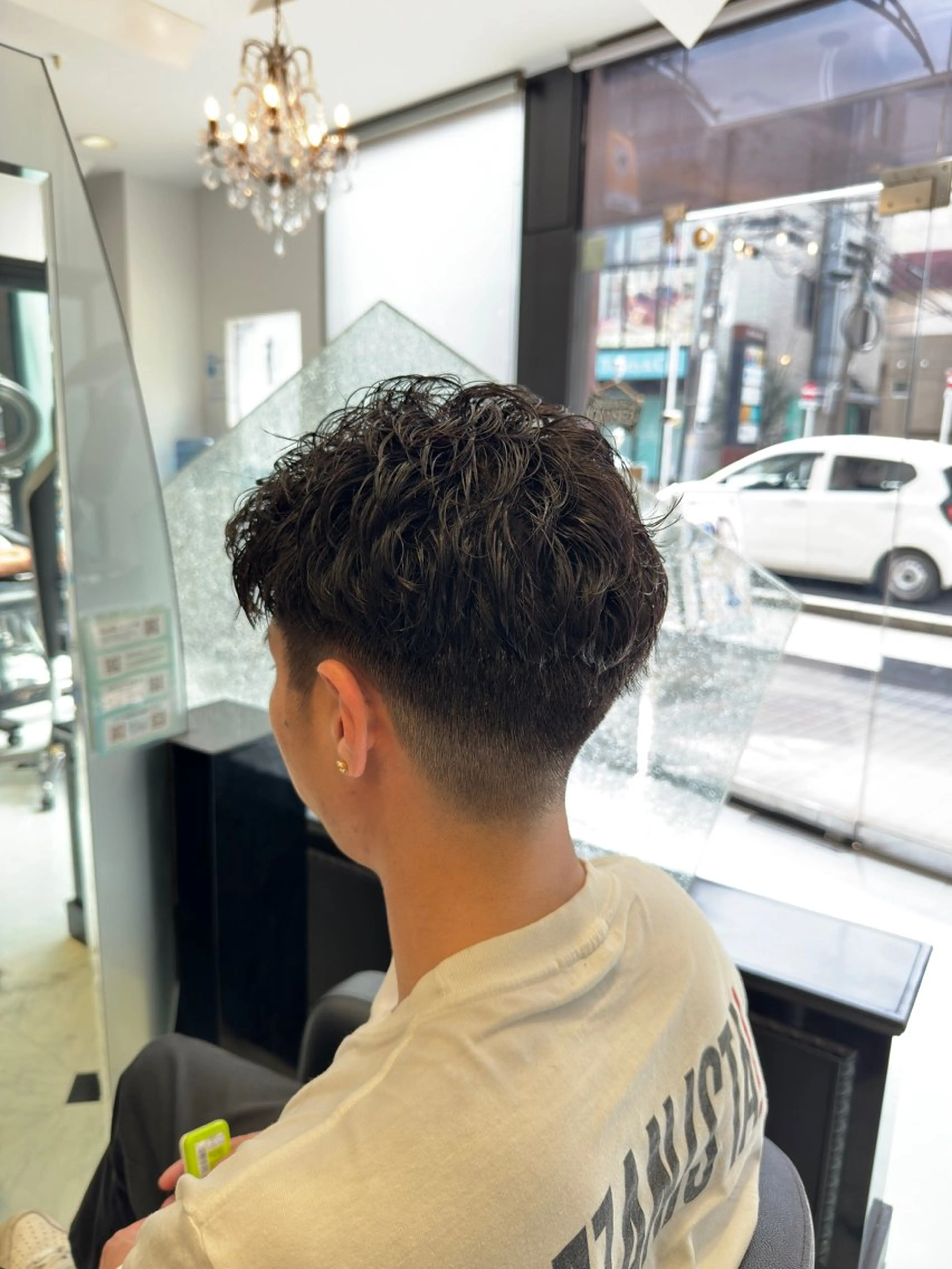 ショート パーマ メンズ メンズパーマ カット パーマ MURATA KOHEIのヘアスタイル