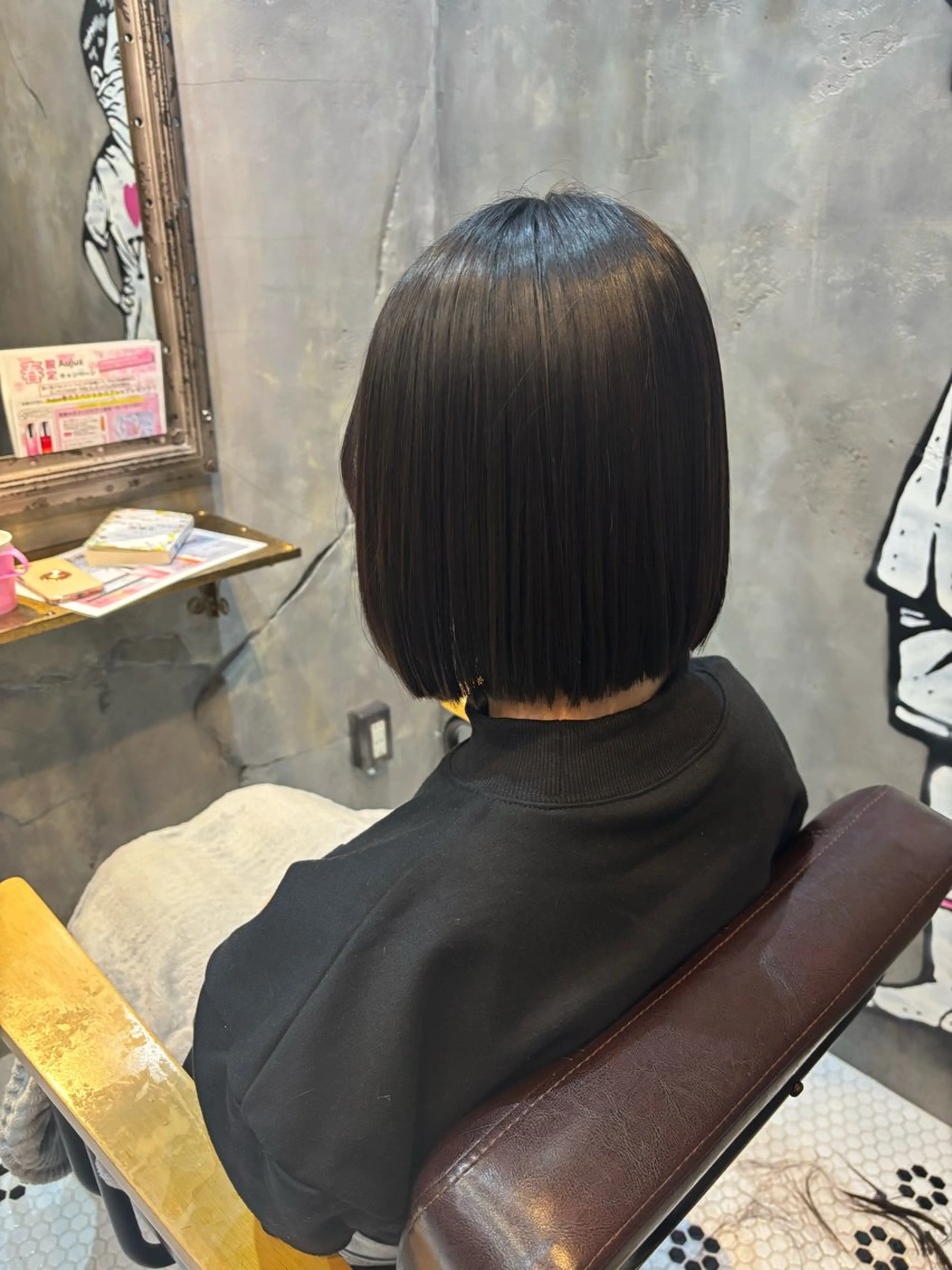 ショート 縮毛矯正 カット 縮毛矯正 田中 綾乃のヘアスタイル