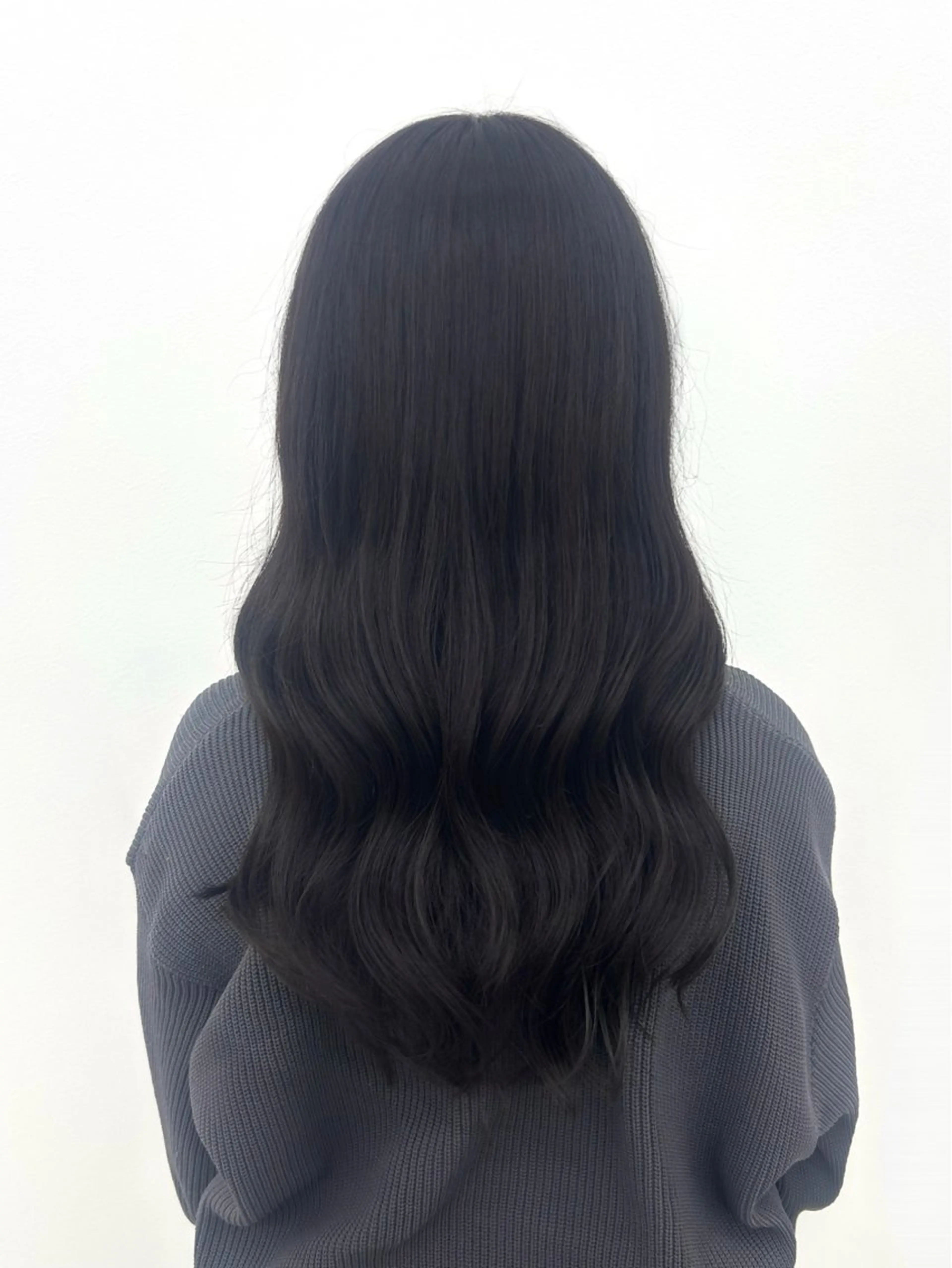 ロング カラー 武田 唯来のヘアスタイル