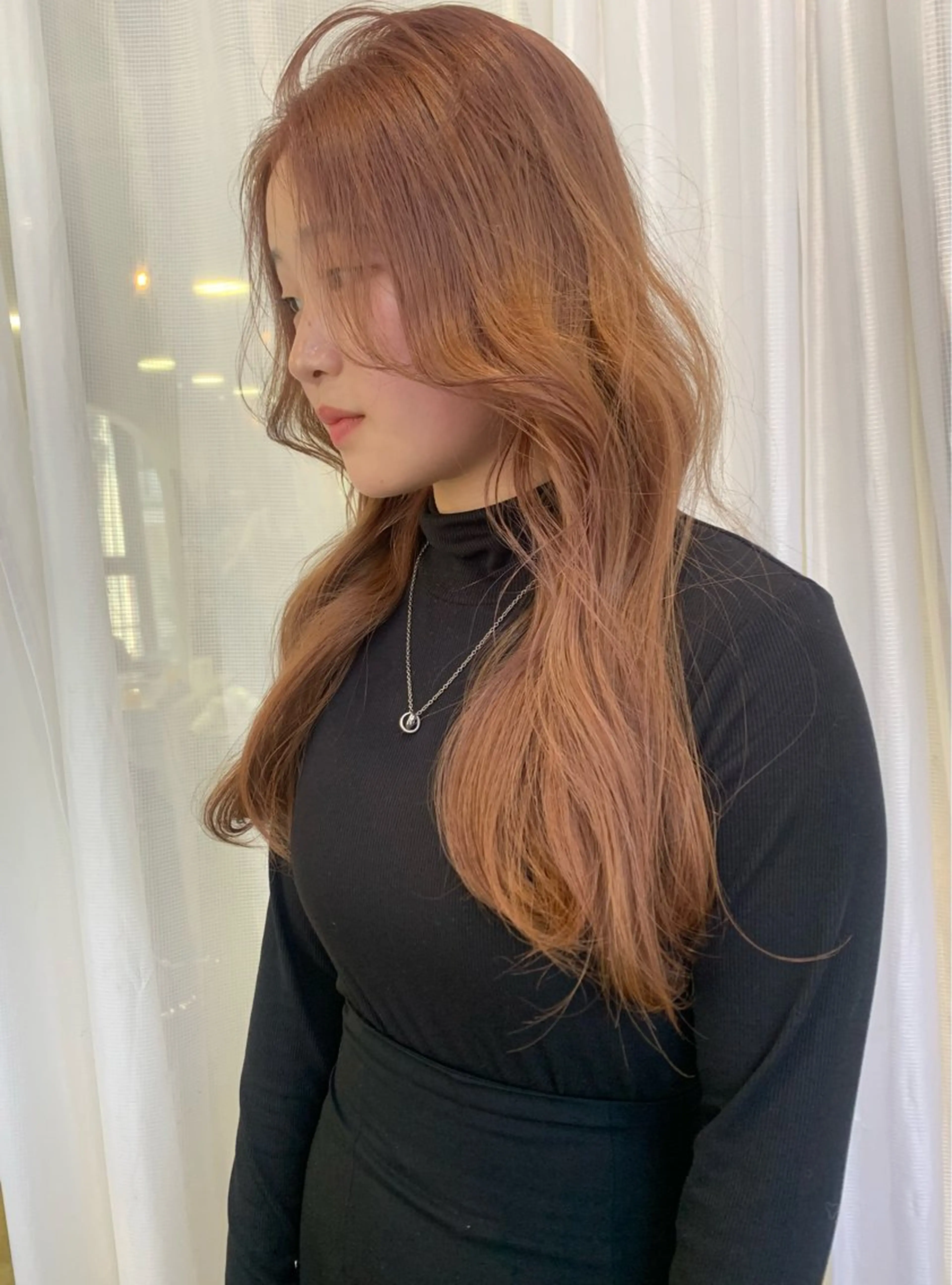 セミロング カラー カット ヘアカラー トリートメント Pia/KIRIA /福岡美容室のヘアスタイル