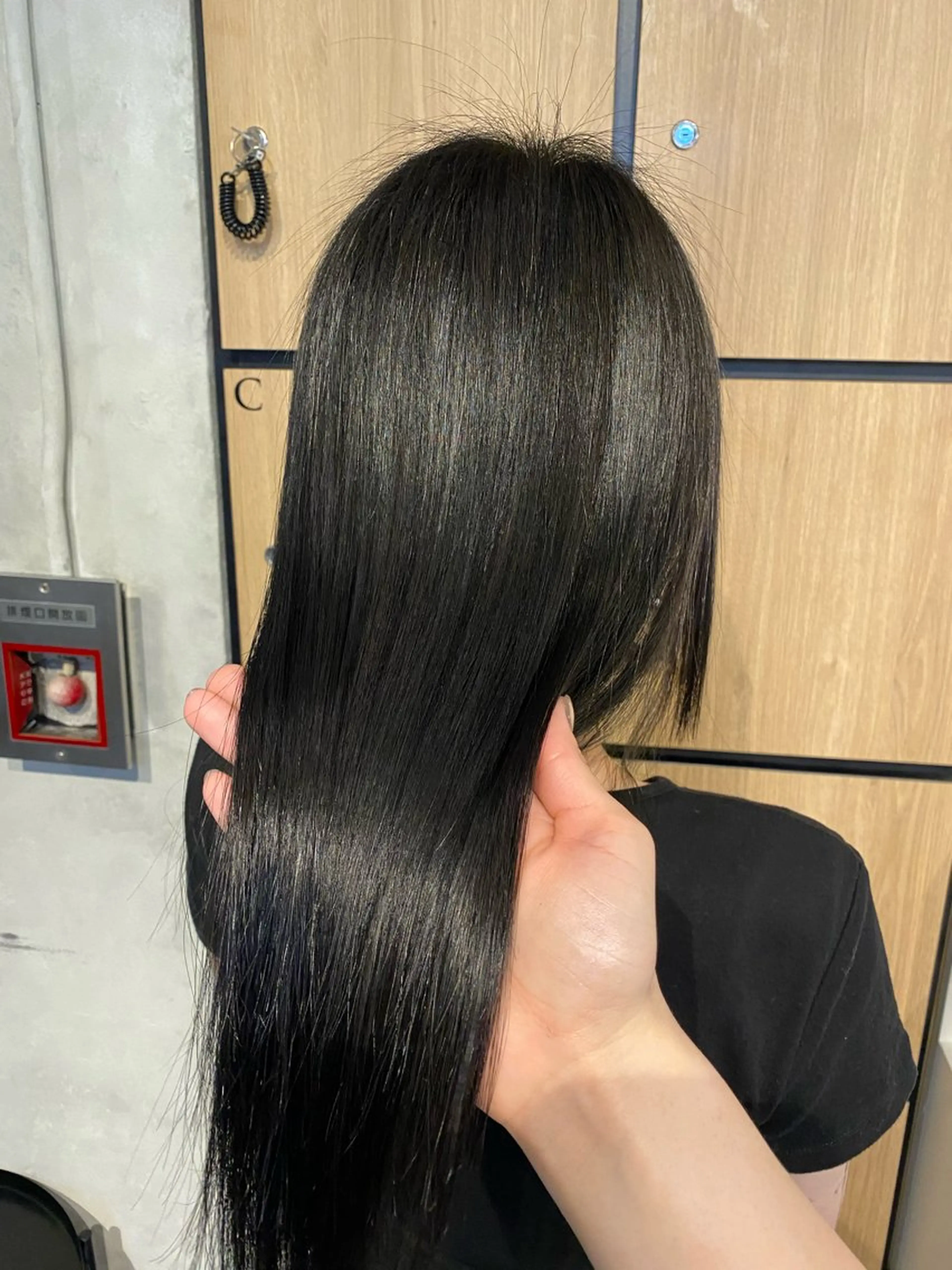 セミロング 縮毛矯正 髪質改善サロン 梅田/ヨナミネのヘアスタイル