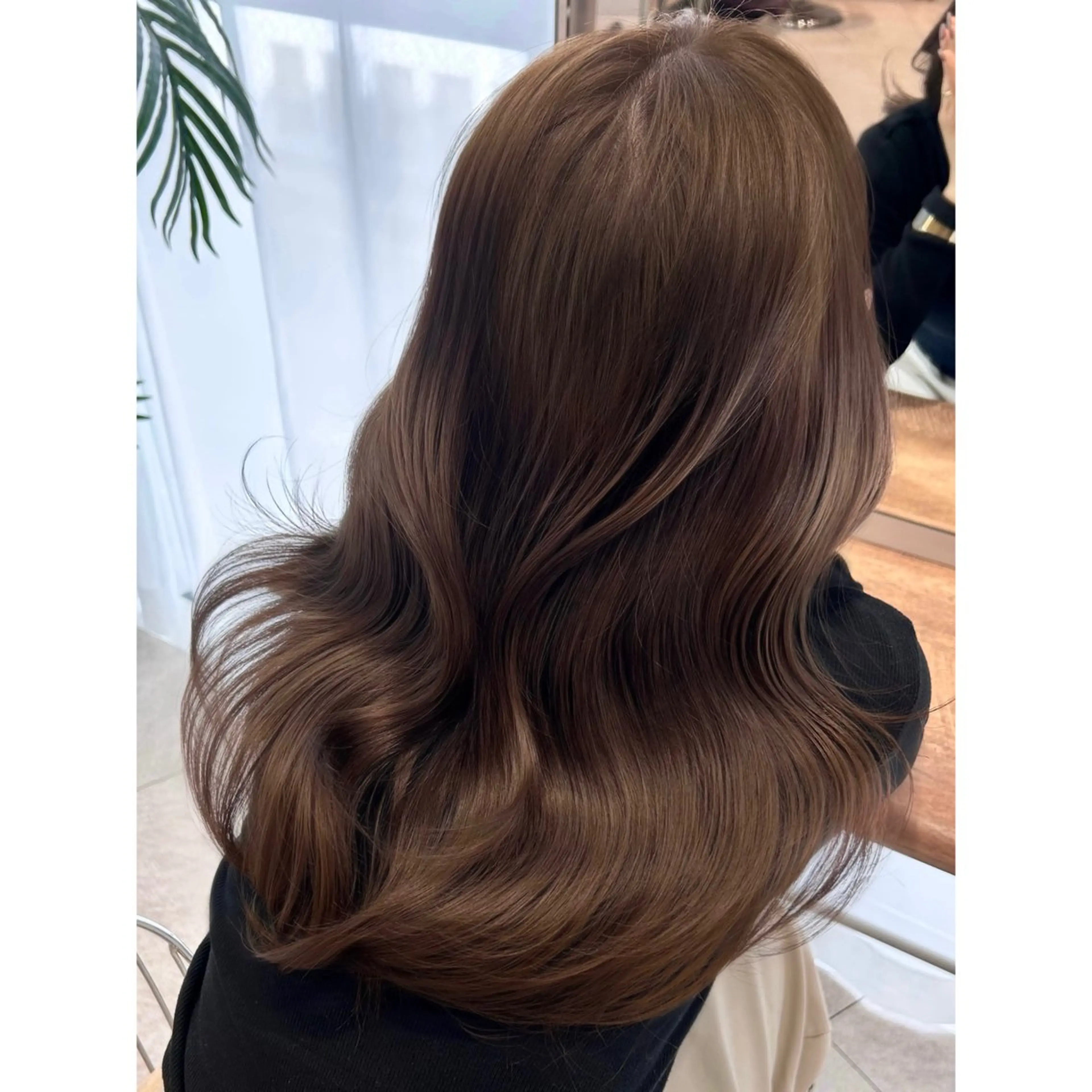 セミロング カラー ヘアカラー トリートメント レイヤー/艶カラー/ Natsuho💞のヘアスタイル