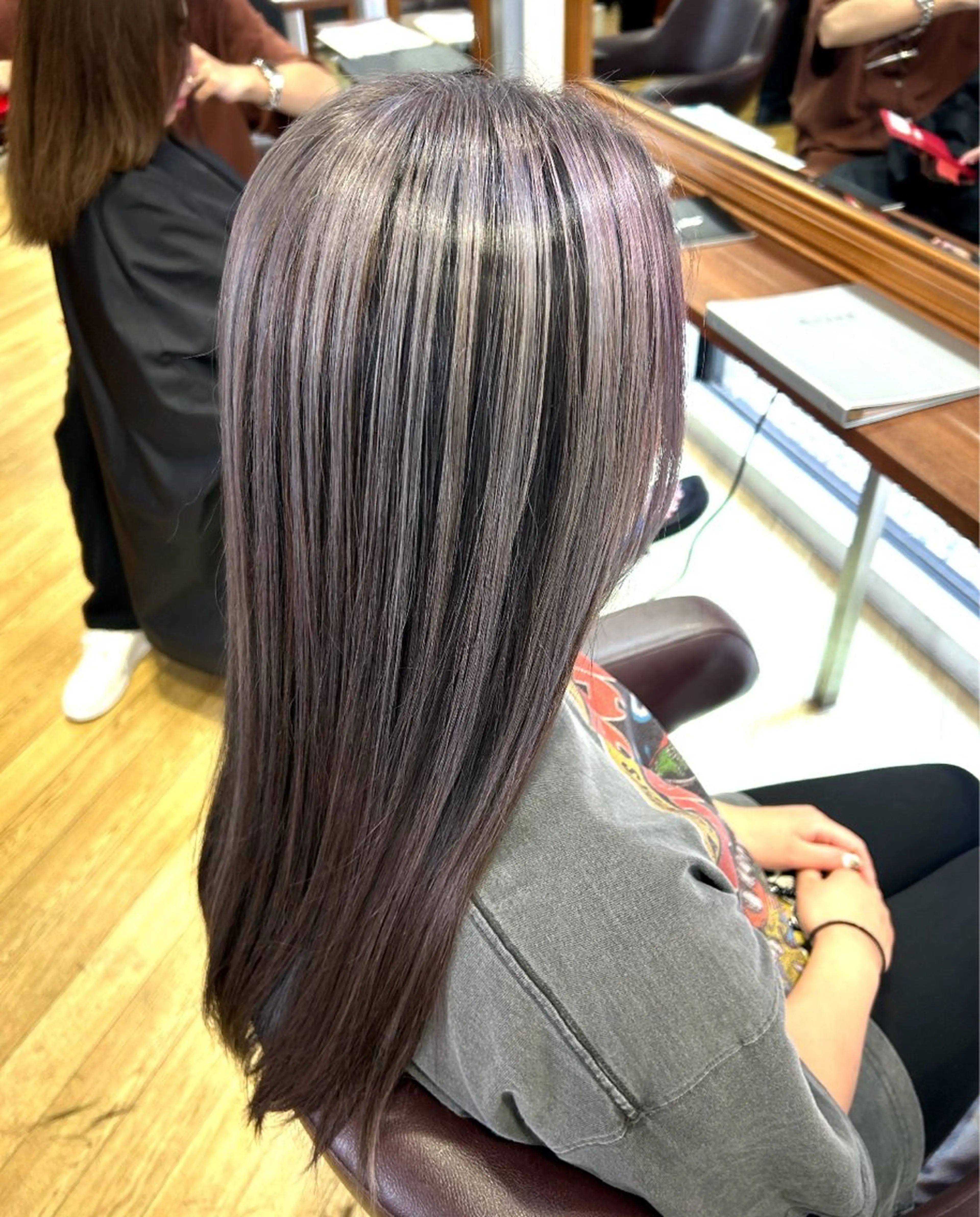 ロング カラー 後藤 佳世のヘアスタイル