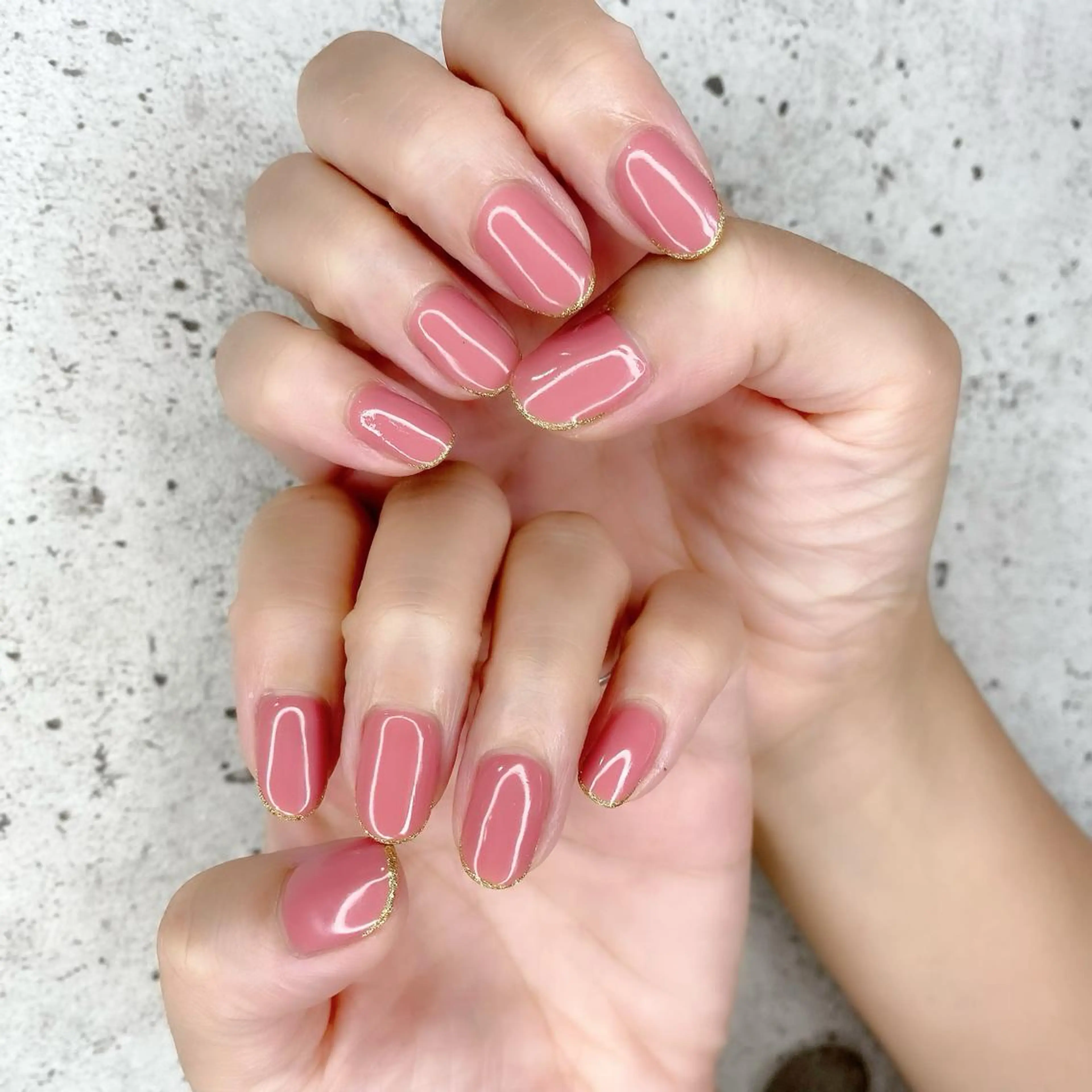 ミディアム カラー パーマ ヘアアレンジ メンズ キッズ ネイル マツエク・マツパ ピンクカラー カラーマツエク アートネイル フレンチネイル ピンク Salon Ｋのネイルデザイン