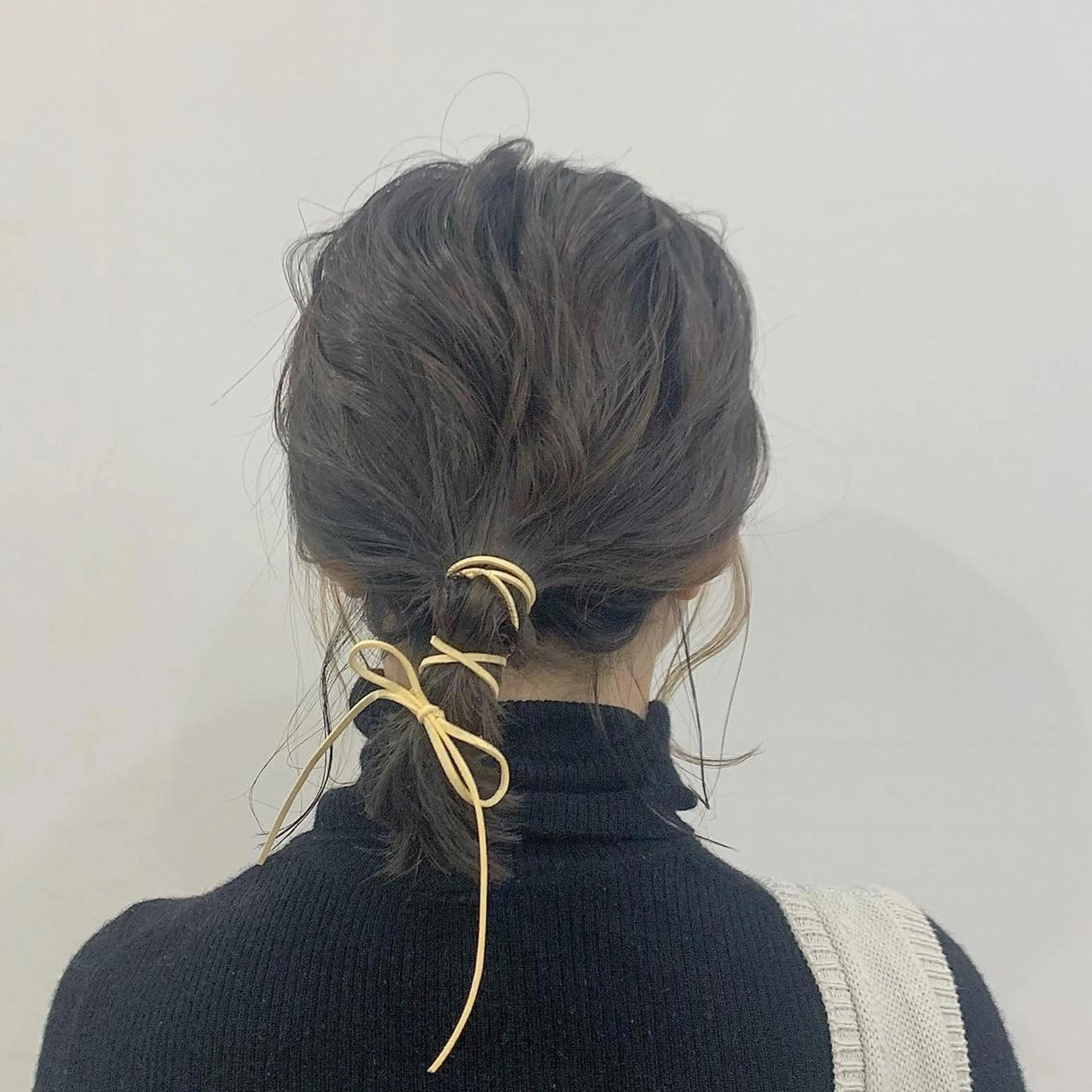 ショート ヘアアレンジ 甲斐 もあのヘアスタイル