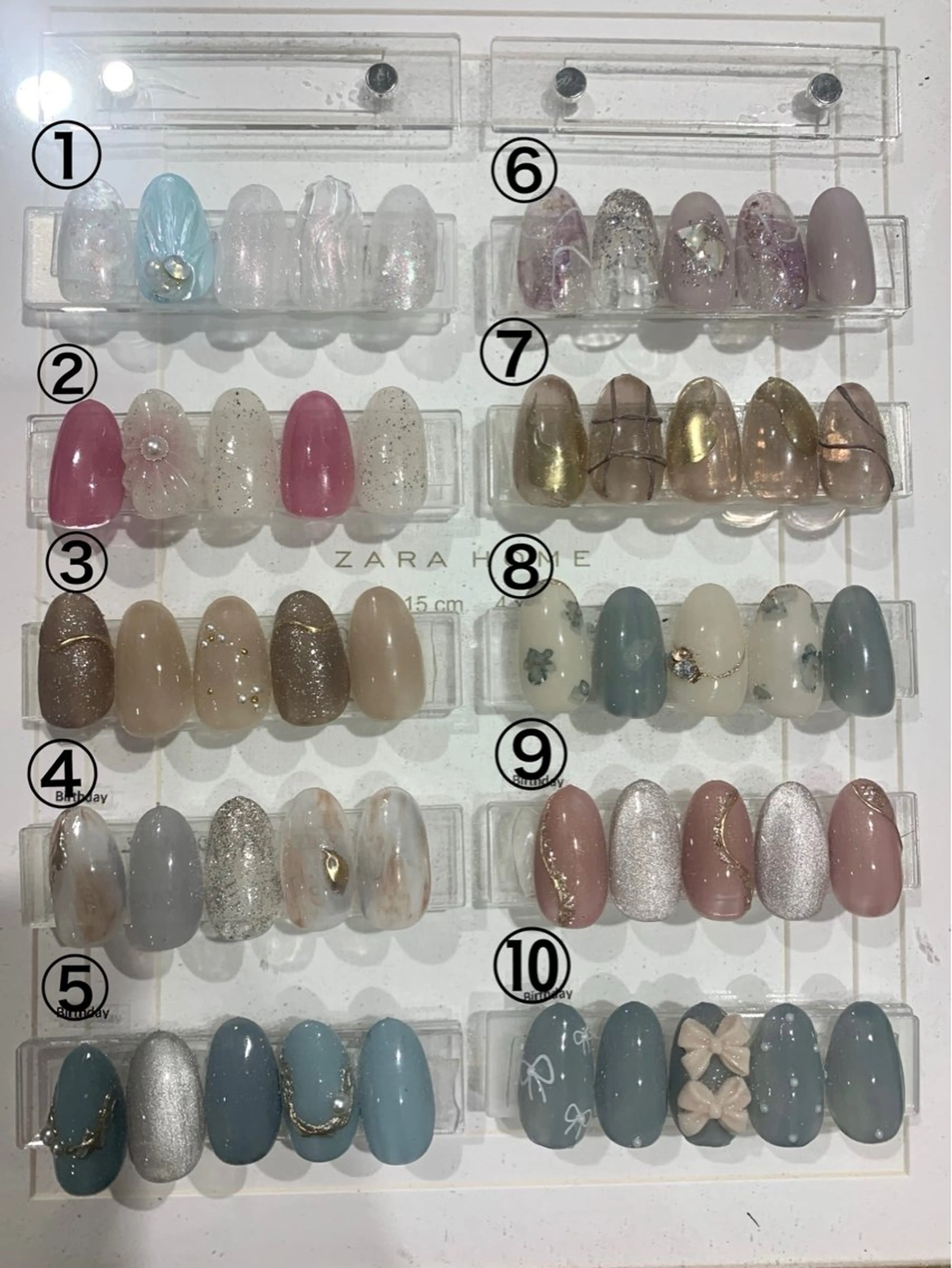 ネイル ハンドネイル &robe yurieのネイルデザイン