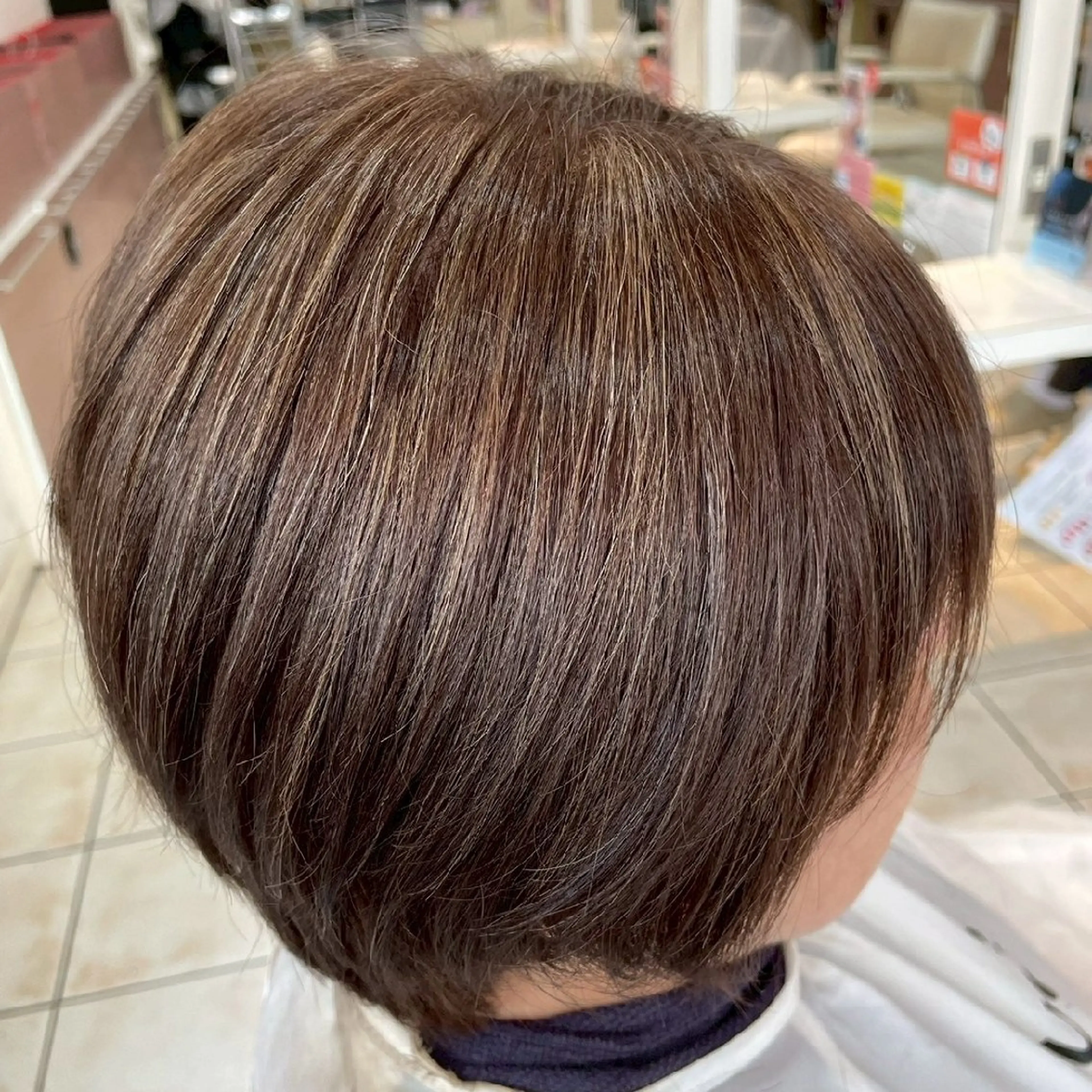ショート カラー 無料モデル募集中🫧 田村 羽夏のヘアスタイル