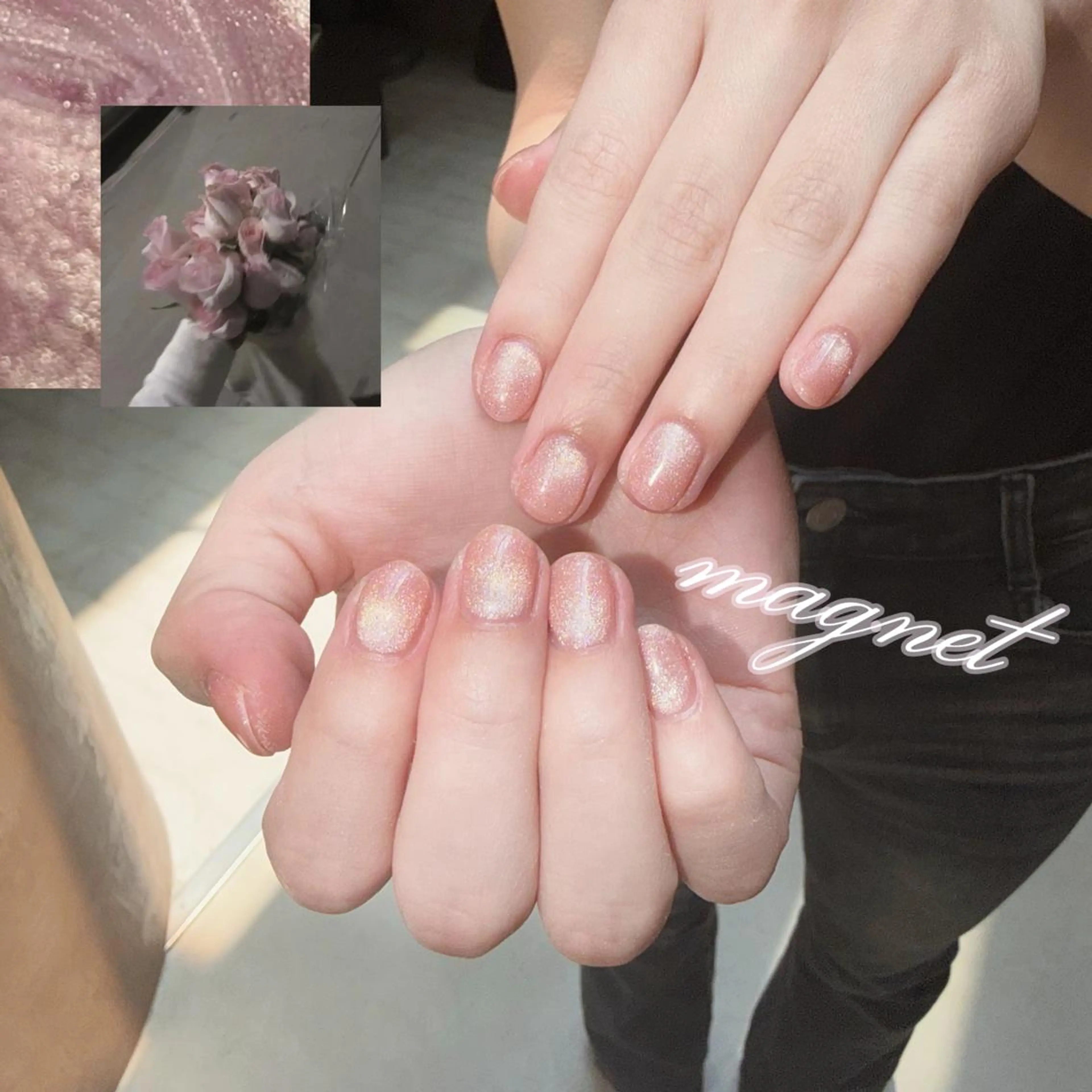 ネイル ハンドネイル 🫐⭐️fein. beauty⭐️🩵のマツエク・マツパデザイン