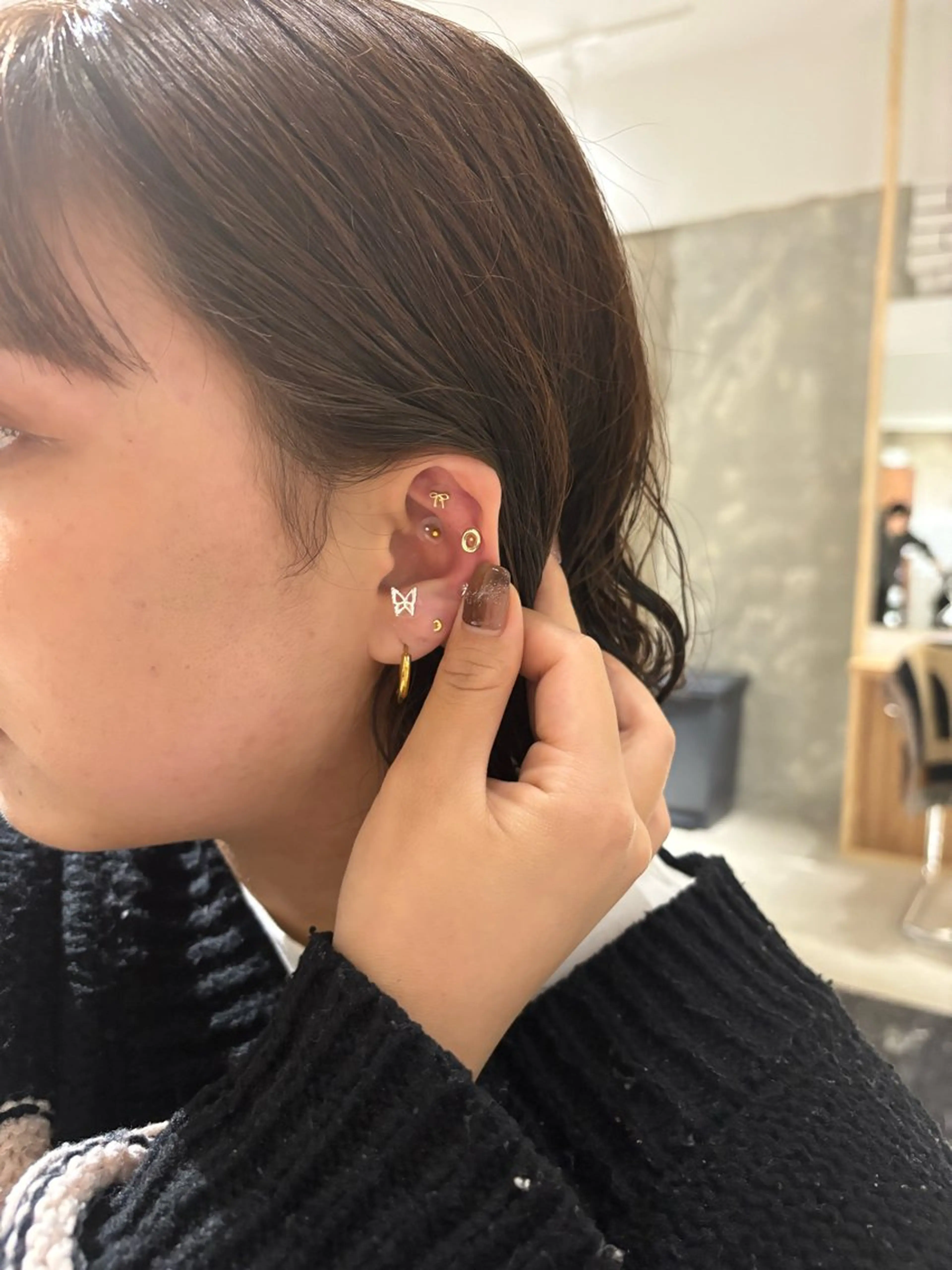 Yui⭐️ 透け感カラーのヘアスタイル