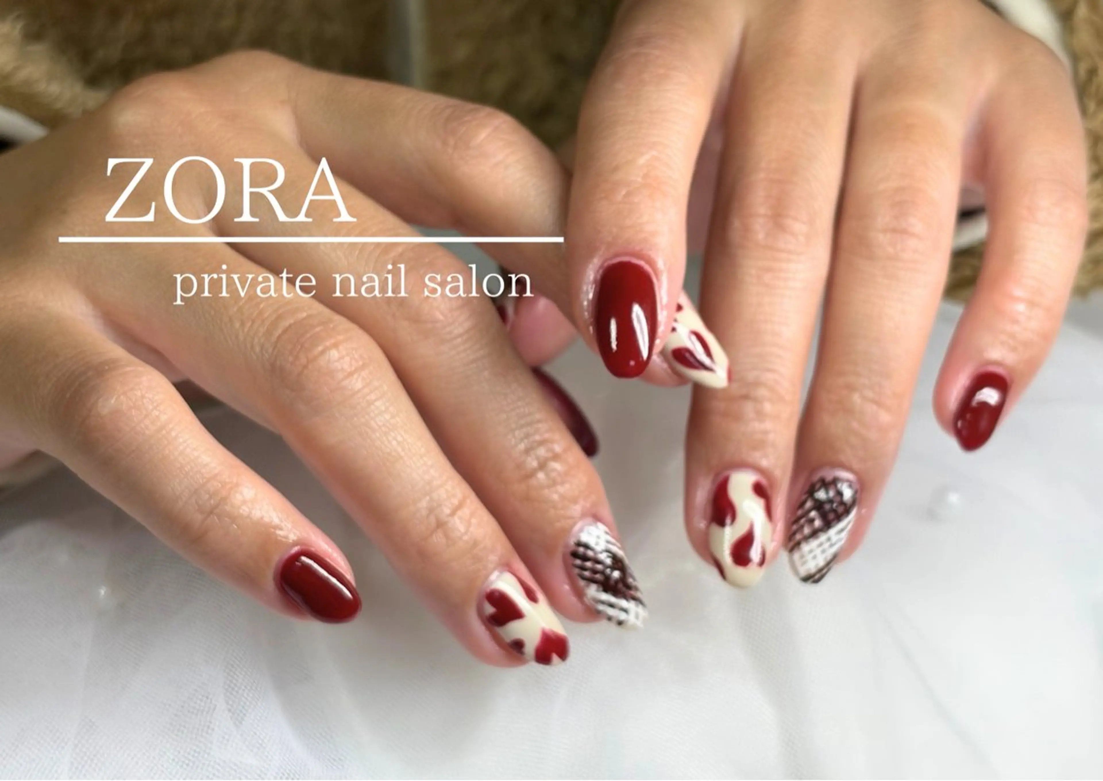 ネイル ハンドネイル ZORA yuのネイルデザイン