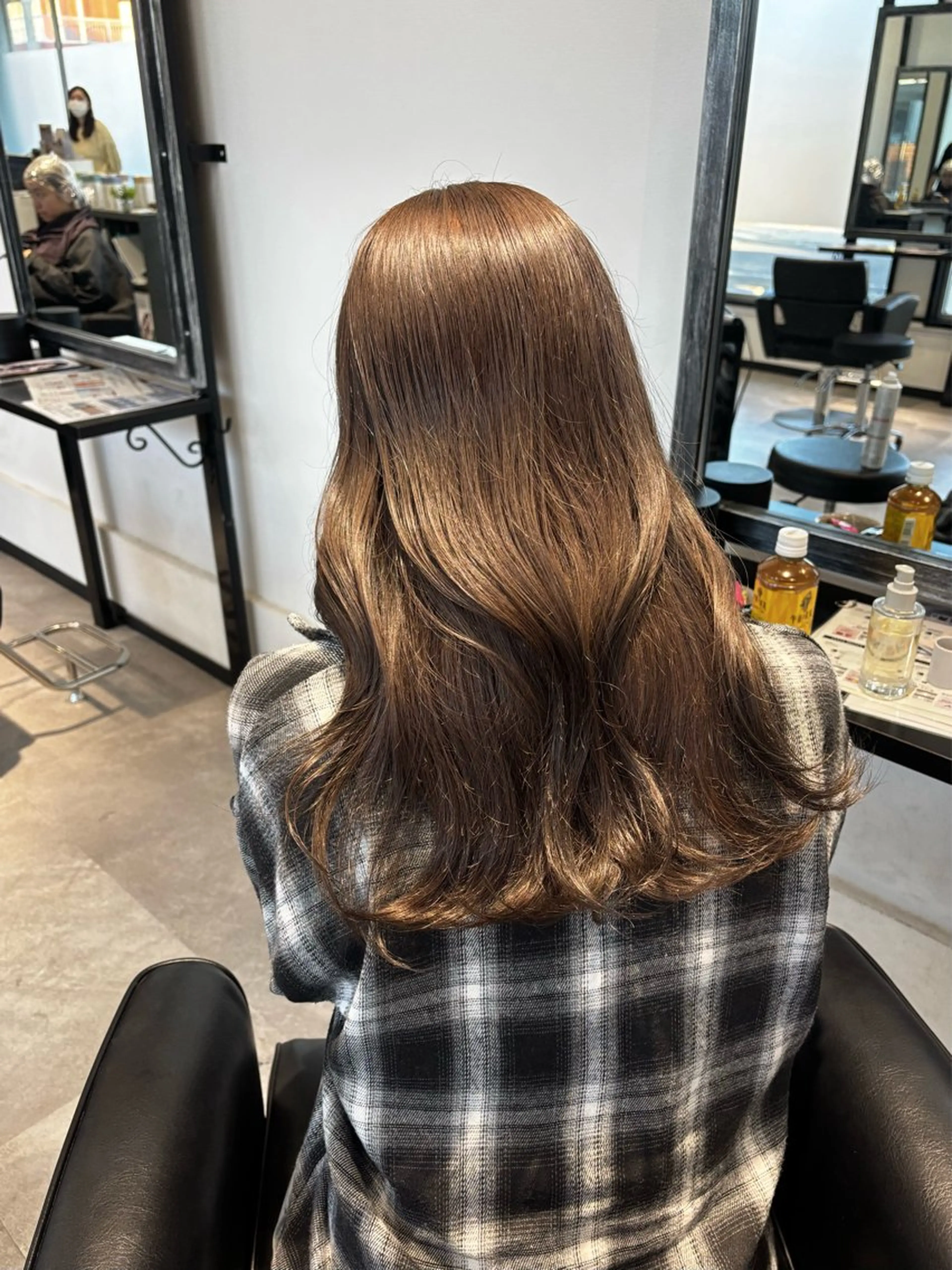 ロング カット ヘアカラー トリートメント maki💖 レイヤー/髪質改善のヘアスタイル