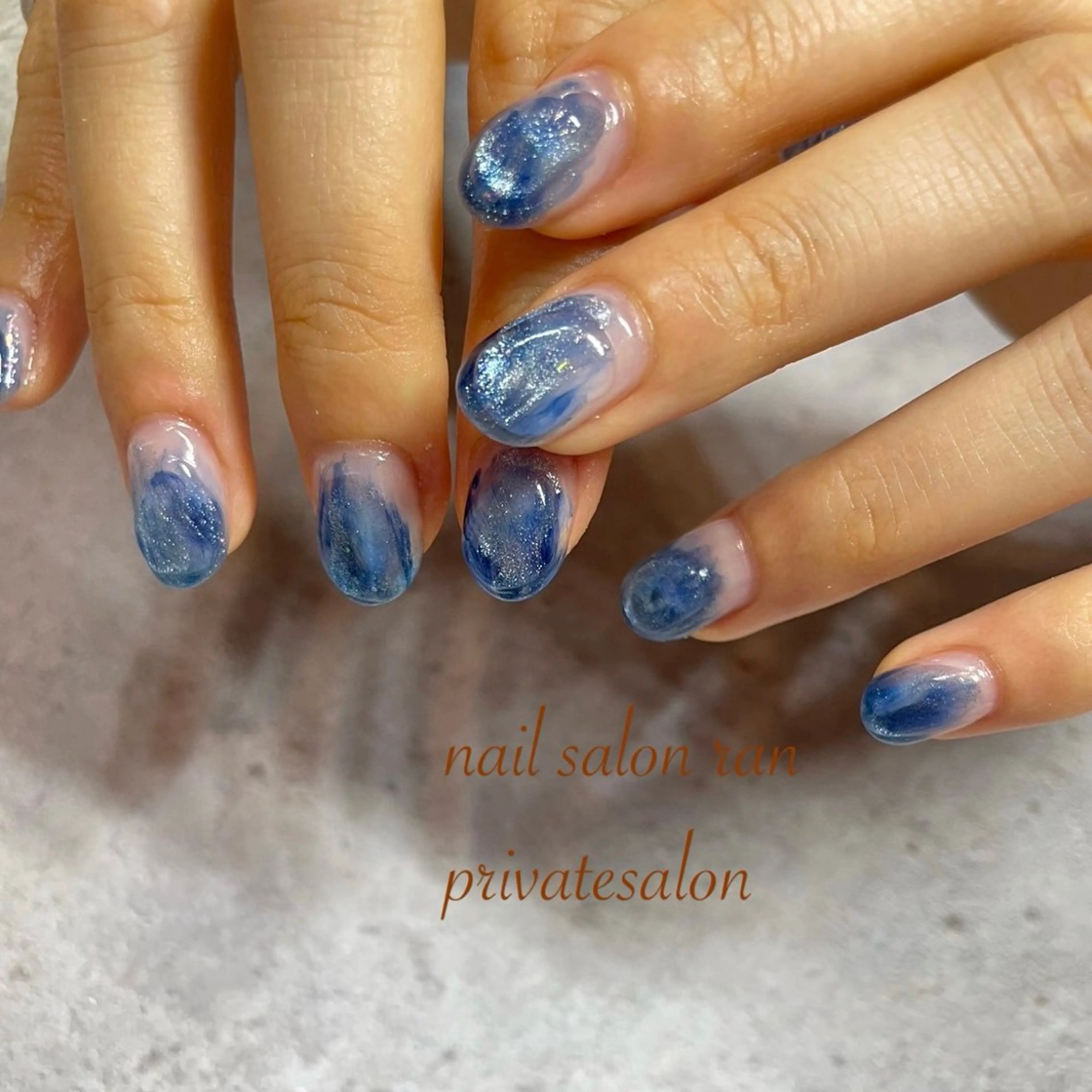 ネイル アートネイル クリアネイル ジェルネイル マグネットネイル ぷっくりネイル ハンドネイル ハンドケア nailsalon ranのネイルデザイン